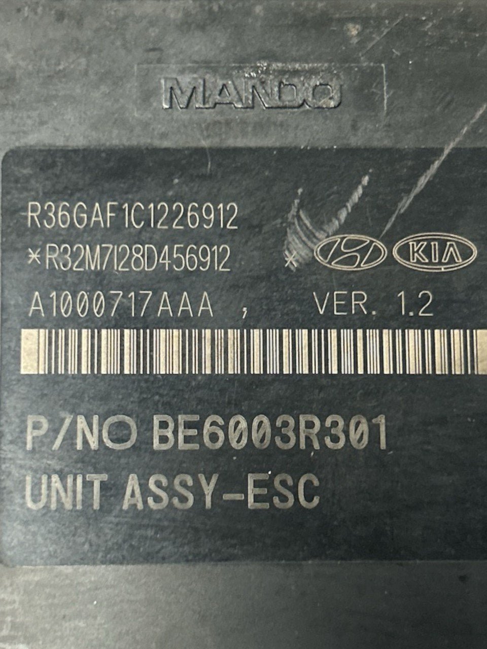 ABS Control Unit / Pump Kia Sportage 1.7 Diesel (2010 > 2016) code.58920 - F1110 - F&P CRASH SRLS - Used Parts