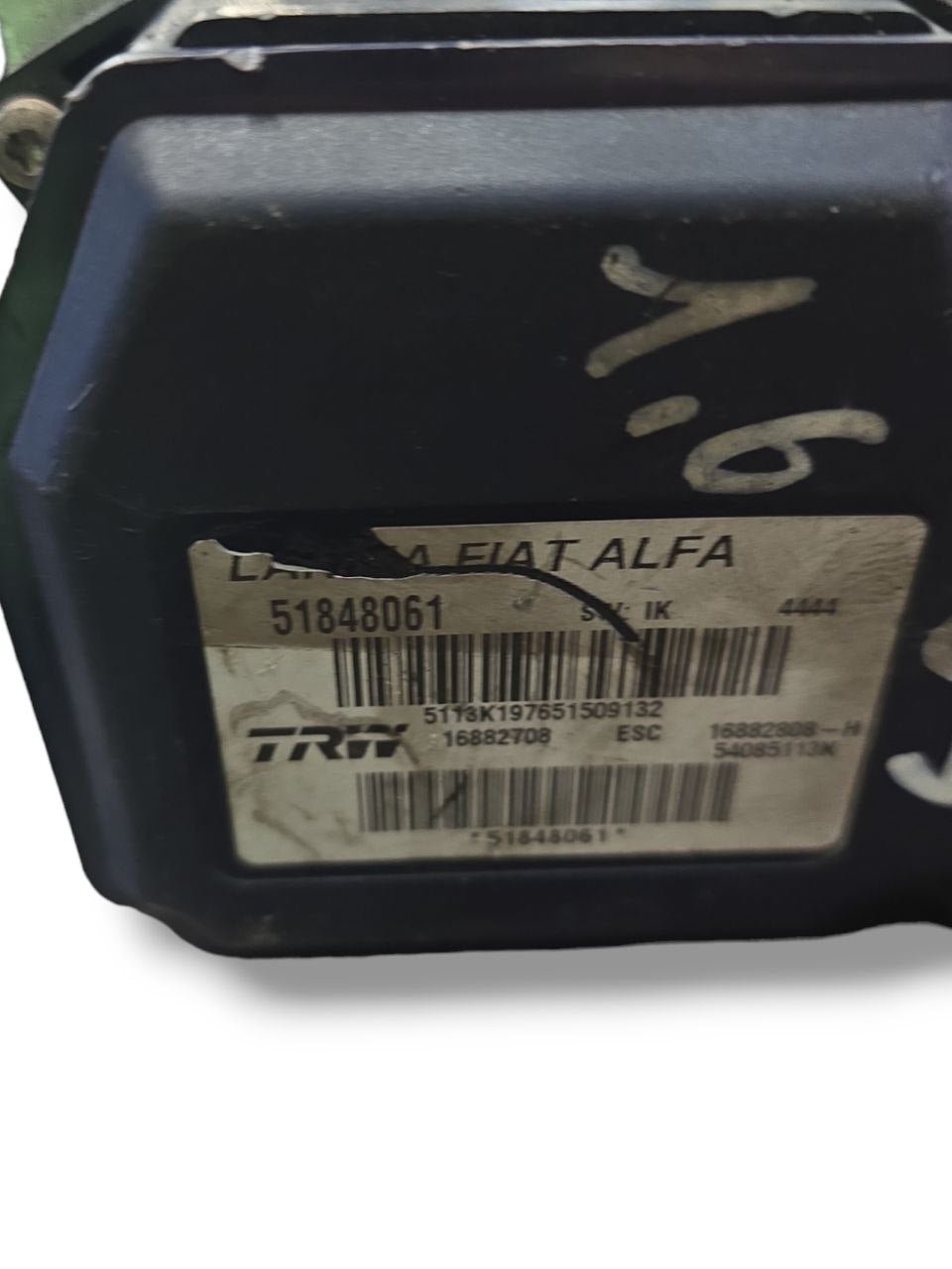 CENTRALINA POMPA ABS LANCIA DELTA 1.6 DIESEL (2008 - 2014) Cod : 51848061 - F&P CRASH SRLS - Ricambi Usati