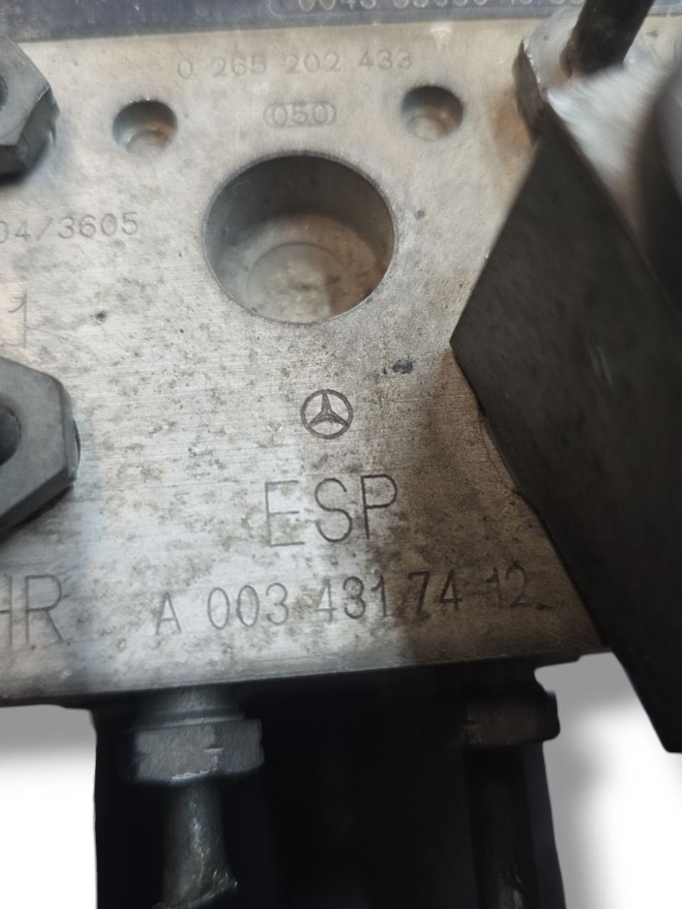 CENTRALINA POMPA ABS MERCEDES - BENZ CLASSE A W168 Cod : A0034317412 1.7 DIESEL (1997 - 2004) - F&P CRASH SRLS - Ricambi Usati