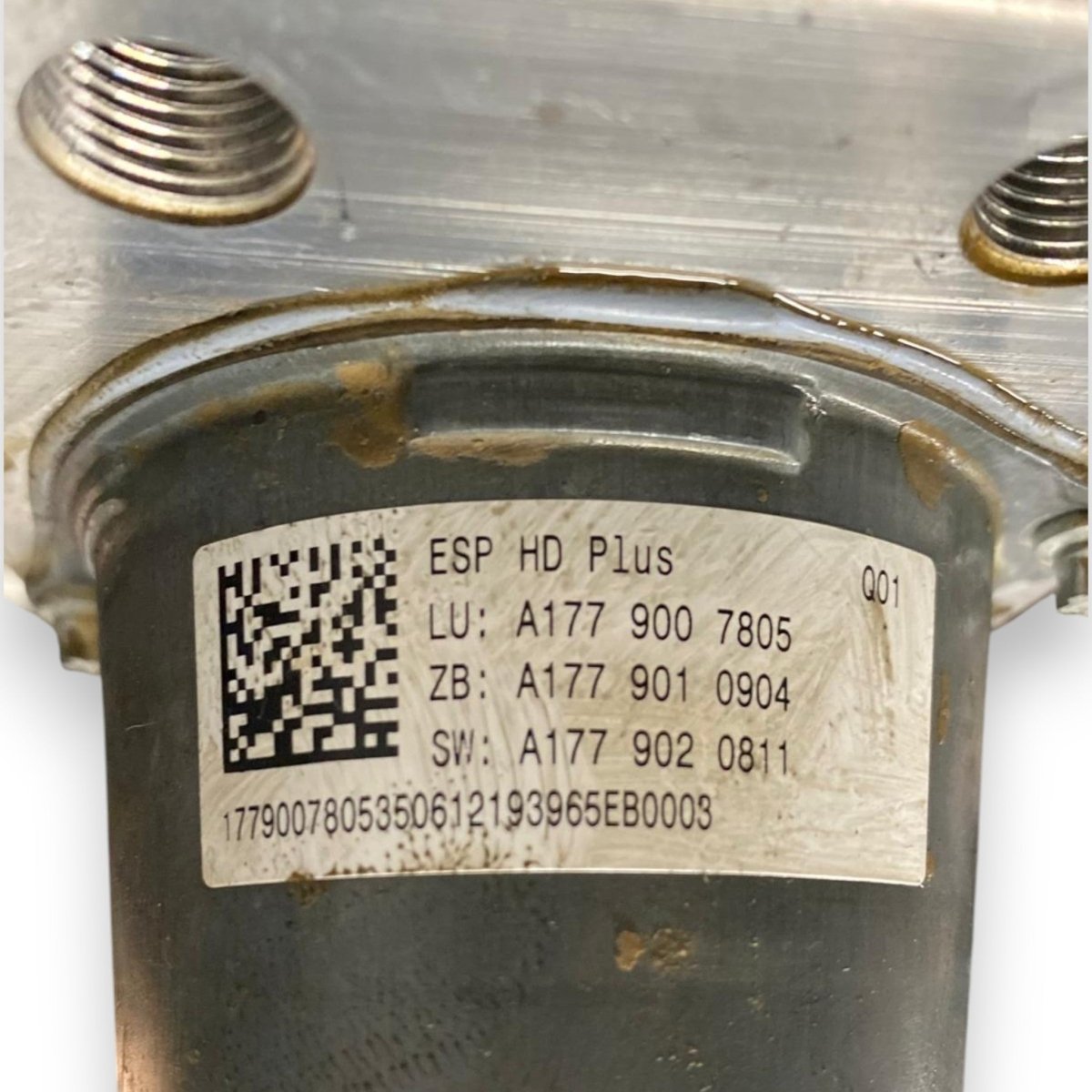 Centralina pompa abs Mercedes - Benz Classe A W177 1.5 Diesel (2018 - ) Cod: A1779007805 - F&P CRASH SRLS - Ricambi Usati