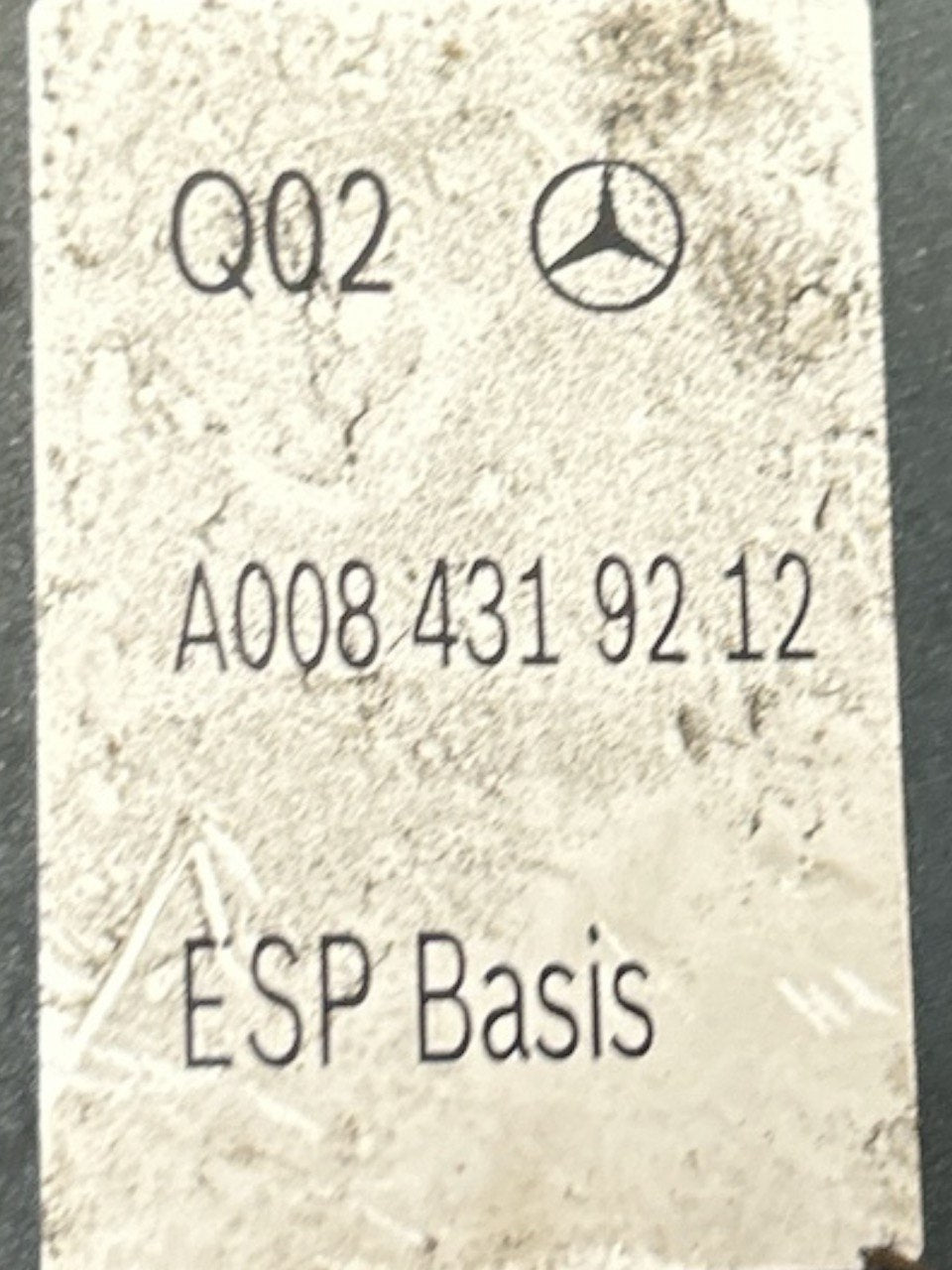 Centralina / Pompa ABS Mercedes Benz Classe B (W246) 1.8 Diesel ( 2011 > 2018) cod.A0084319212 - F&P CRASH SRLS - Ricambi Usati