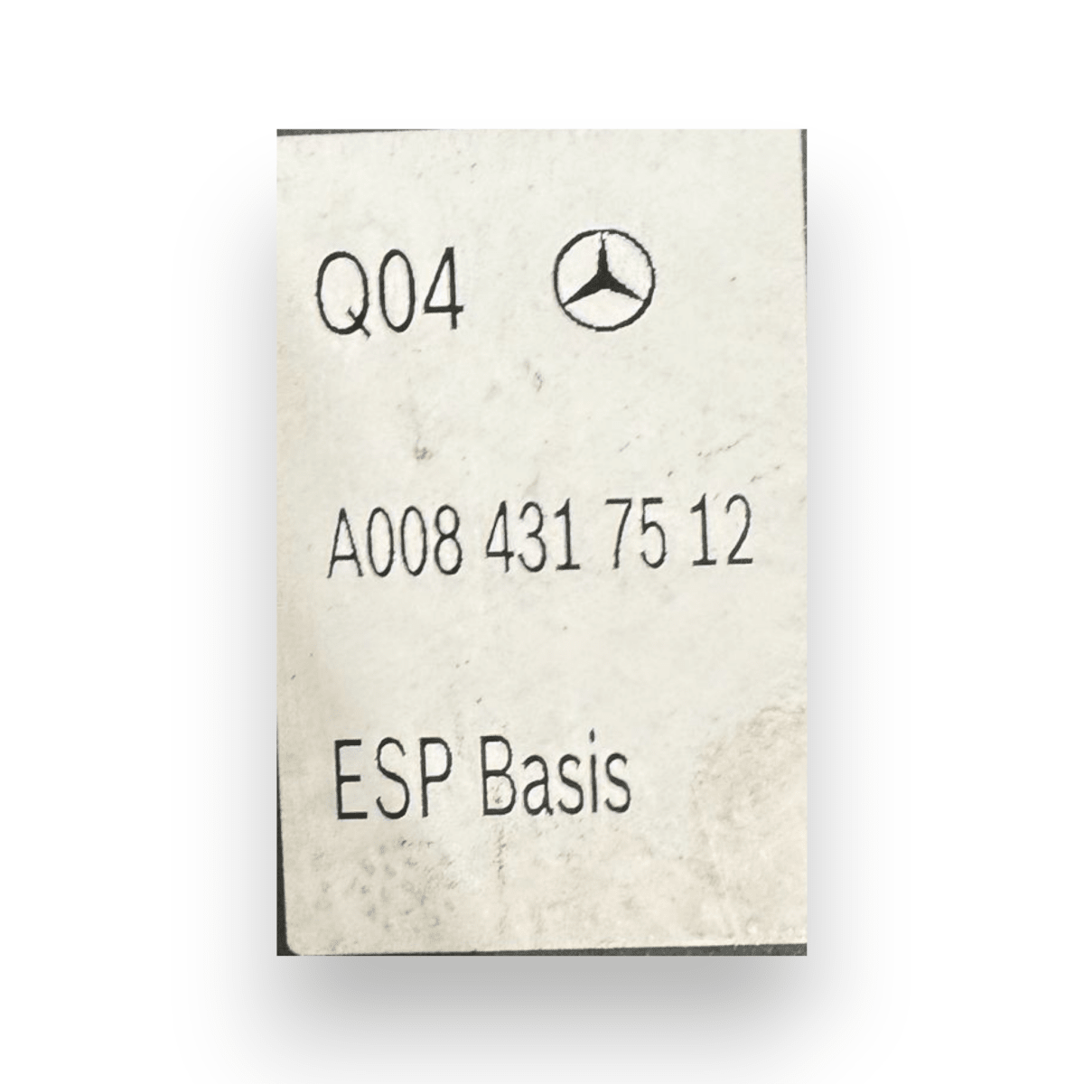 Centralina pompa abs Mercedes - Benz Classe B (W246) 1.8 diesel cod.A0084317512 (2011 - 2018) - F&P CRASH SRL - Ricambi Usati