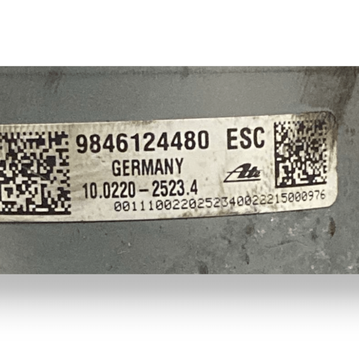 centralina pompa abs opel corsa e 3 serie 1.4 benzina cod:9846124480 (2014 - 2019) - F&P CRASH SRLS - Ricambi Usati