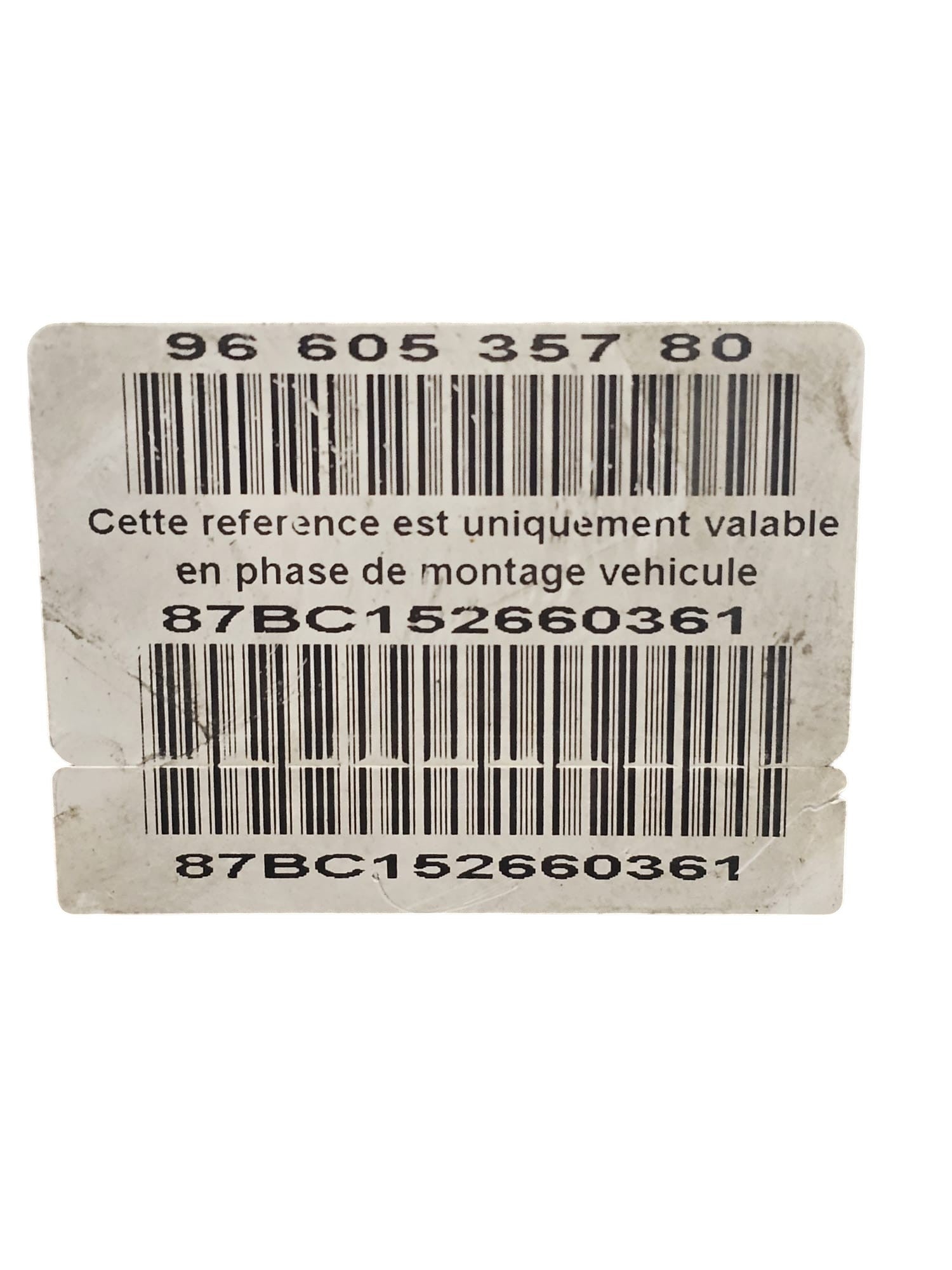 Centralina Pompa Abs Peugeot 307 CC 2.0 Diesel Cod:9660535780 - 0265950374 (2004 - 2009) - F&P CRASH SRLS - Ricambi Usati