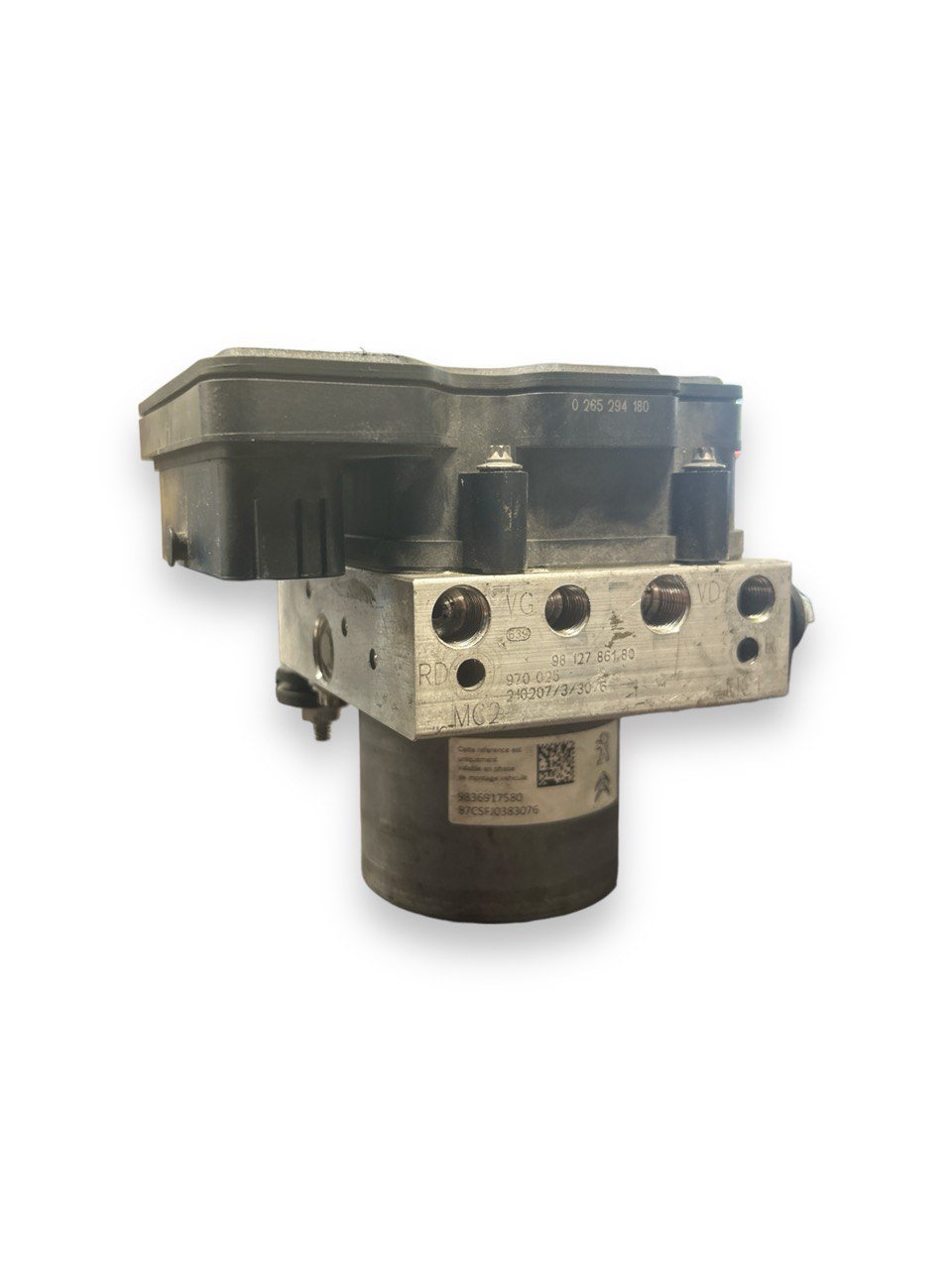 Centralina / Pompa ABS Peugeot 308 II 1.5 Diesel (2013 > 2021) cod.9836917580 - F&P CRASH SRLS - Ricambi Usati