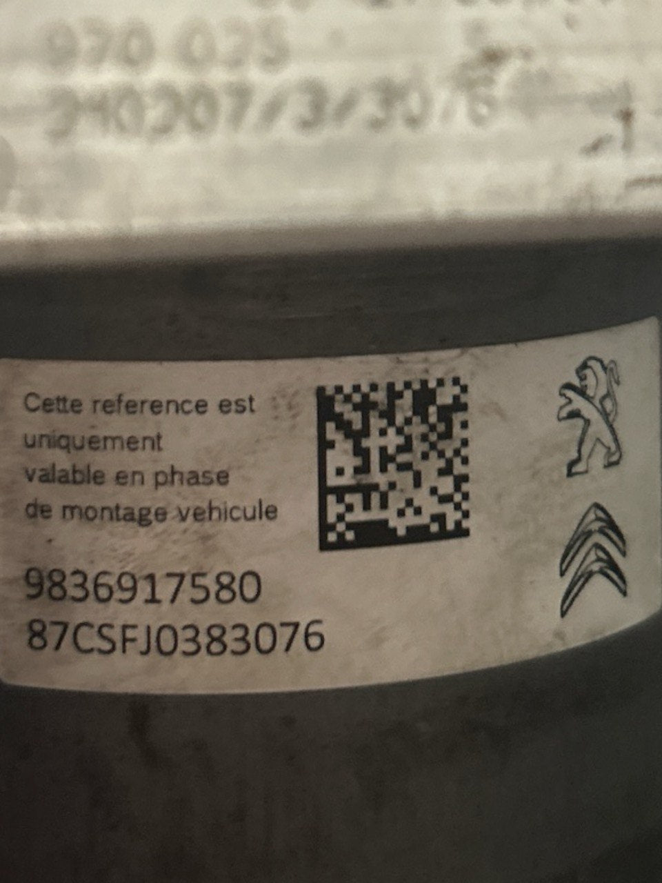 Centralina / Pompa ABS Peugeot 308 II 1.5 Diesel (2013 > 2021) cod.9836917580 - F&P CRASH SRLS - Ricambi Usati