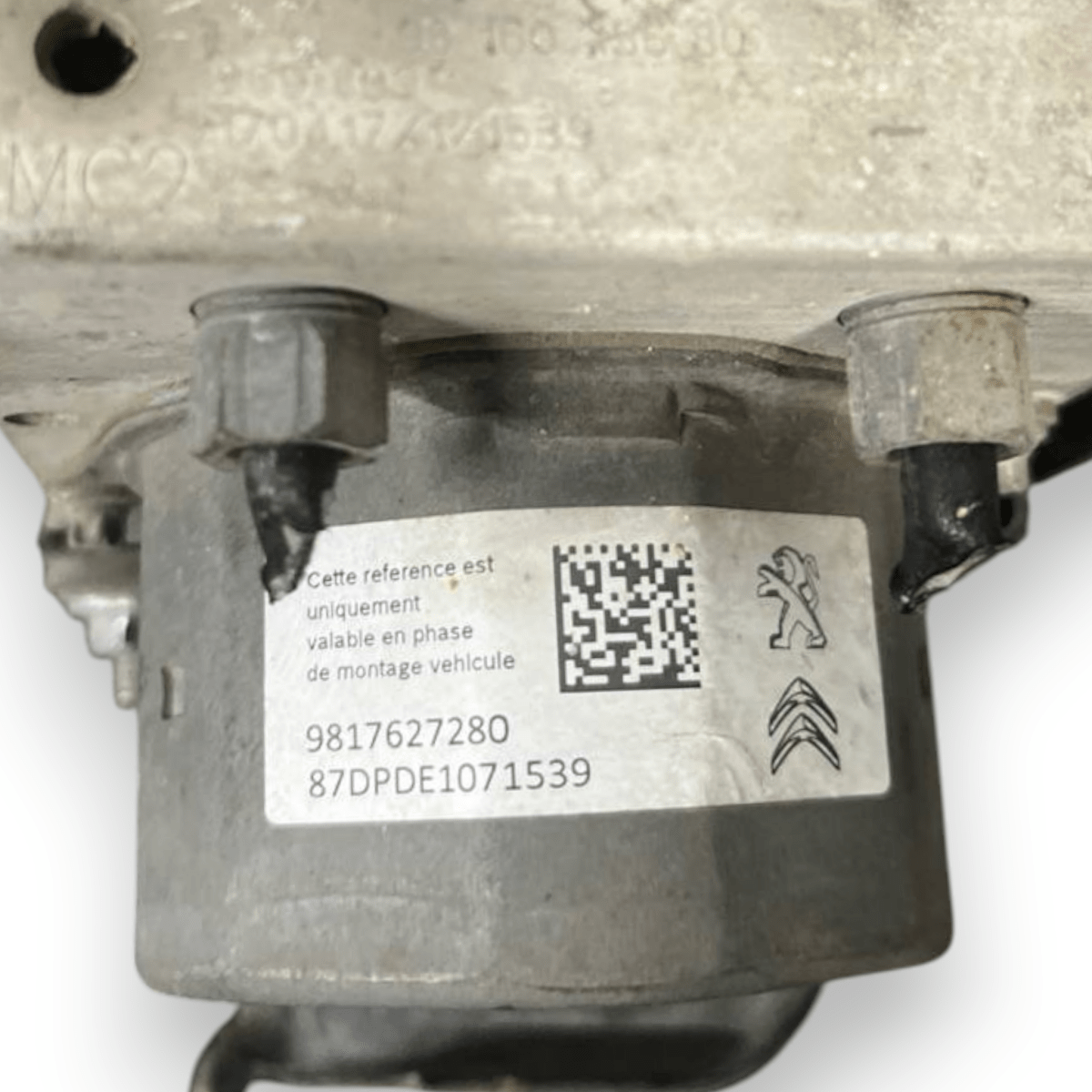 Centralina Pompa Abs Peugeot 308 II 1.6 Diesel (2013 al 2021) cod: 9817627280 - F&P CRASH SRLS - Ricambi Usati