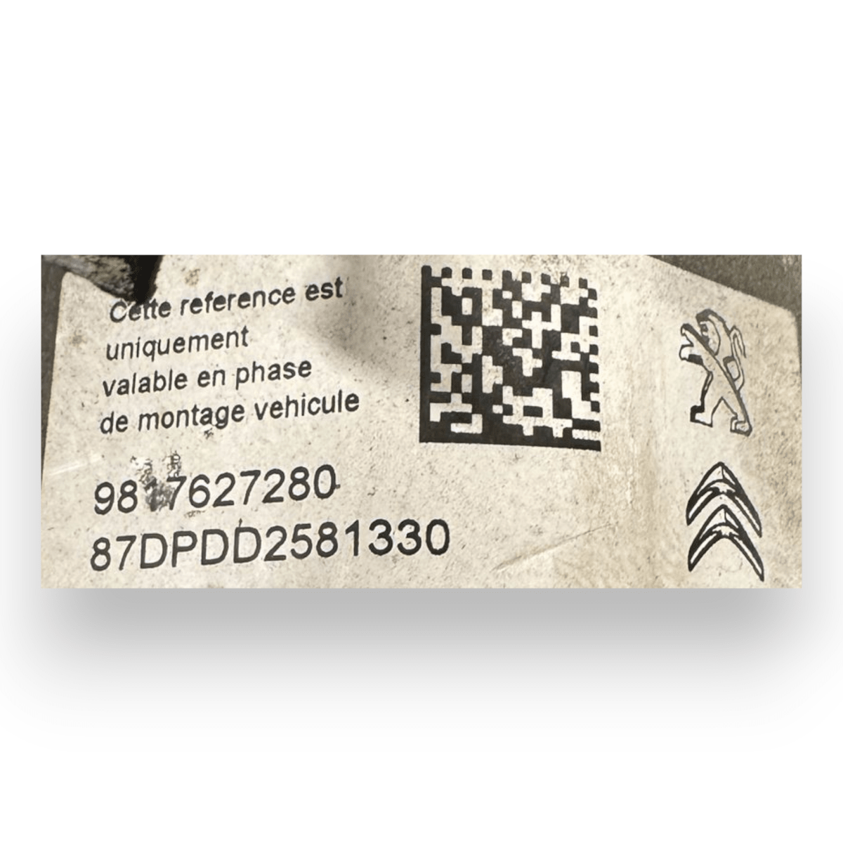Centralina pompa abs Peugeot 308 II 1.6 diesel cod.9817627280 (2013 - 2021) - F&P CRASH SRL - Ricambi Usati