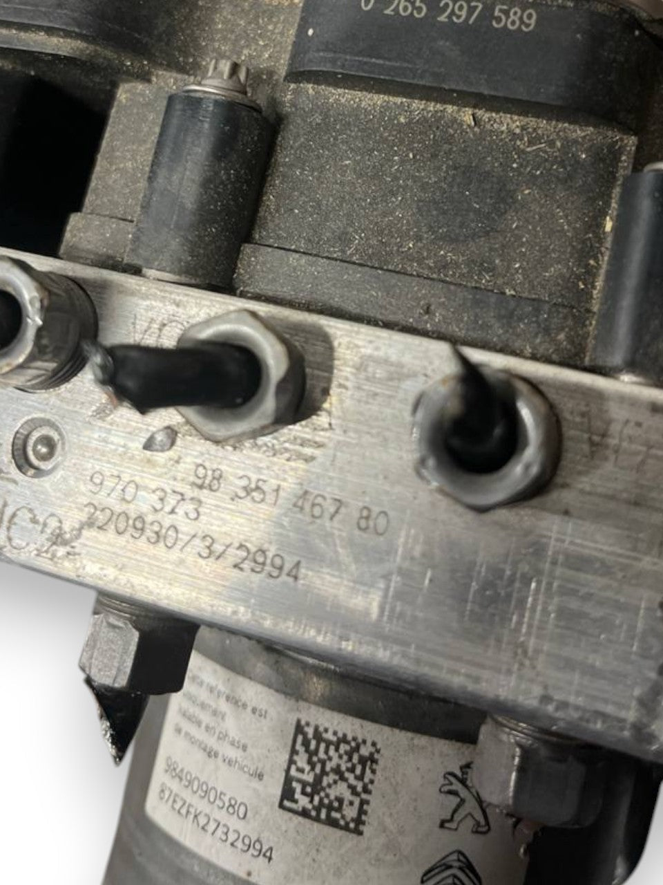 Centralina / Pompa Abs Peugeot 308 III 1.6 Diesel (2021>) cod: 9849090580 / 9835146780 - F&P CRASH SRLS - Ricambi Usati