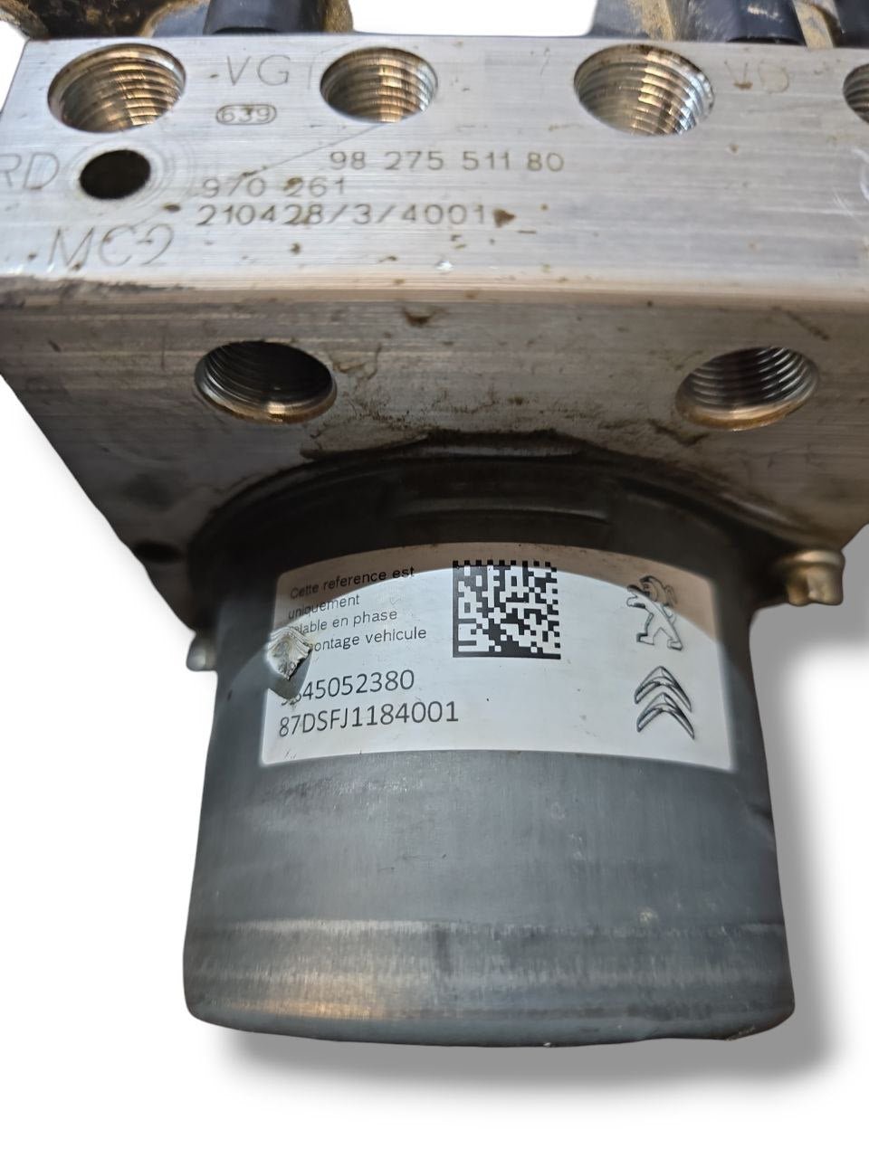 Centralina Pompa ABS Peugeot Partner 1.5 Diesel ( 2012 - 2018 ) Cod : 9845052380 - 87DSFJ1184001 - F&P CRASH SRLS - Ricambi Usati