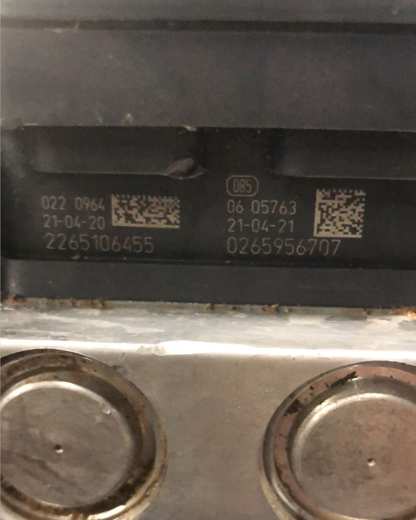 Centralina pompa Abs Renault Captur 0.9 benzina (2019 >) cod:0265295406 - F&P CRASH SRLS - Ricambi Usati