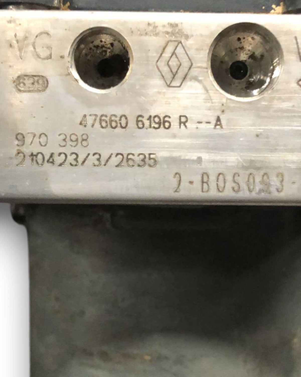 Centralina pompa Abs Renault Captur 0.9 benzina (2019 >) cod:0265295406 - F&P CRASH SRLS - Ricambi Usati