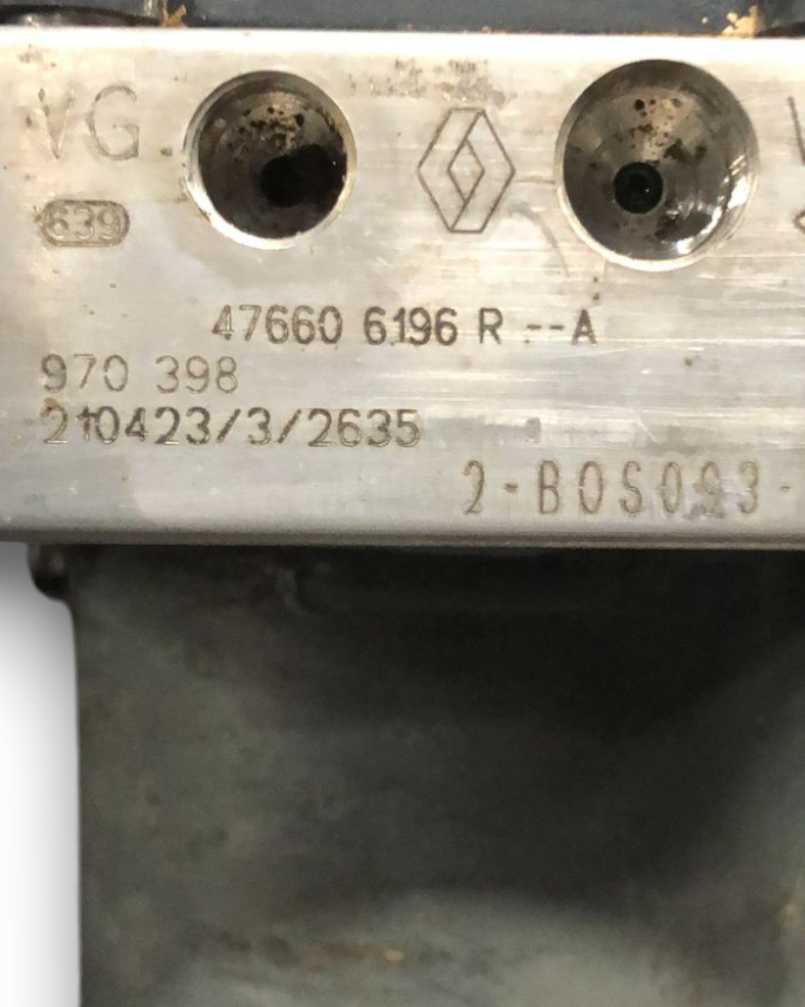 Centralina pompa Abs Renault Captur 0.9 benzina (2019 >) cod:0265295406 - F&P CRASH SRLS - Ricambi Usati