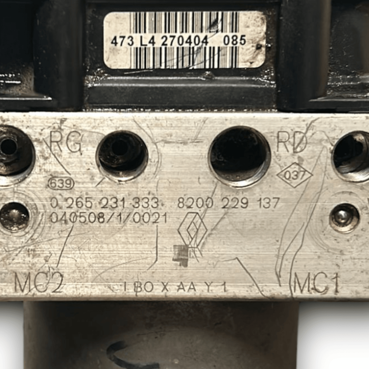 Centralina Pompa Abs Renault Clio 1.5 Diesel (1998 > 2012) cod:0265800335 - F&P CRASH SRLS - Ricambi Usati