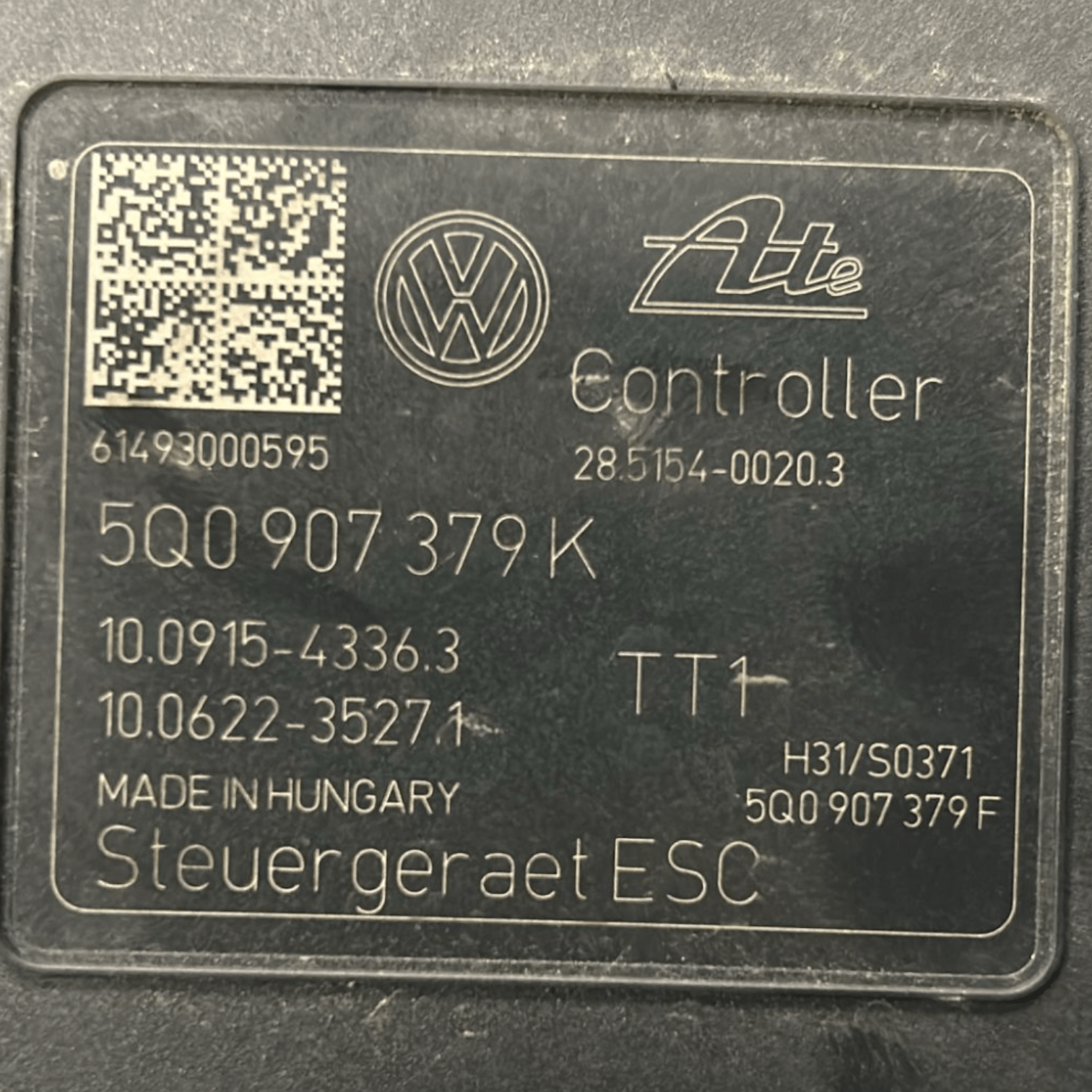 Centralina Pompa Abs Skoda Octavia 1.4 Benzina cod:5Q0907379K (2013 > 2019) - F&P CRASH SRLS - Ricambi Usati