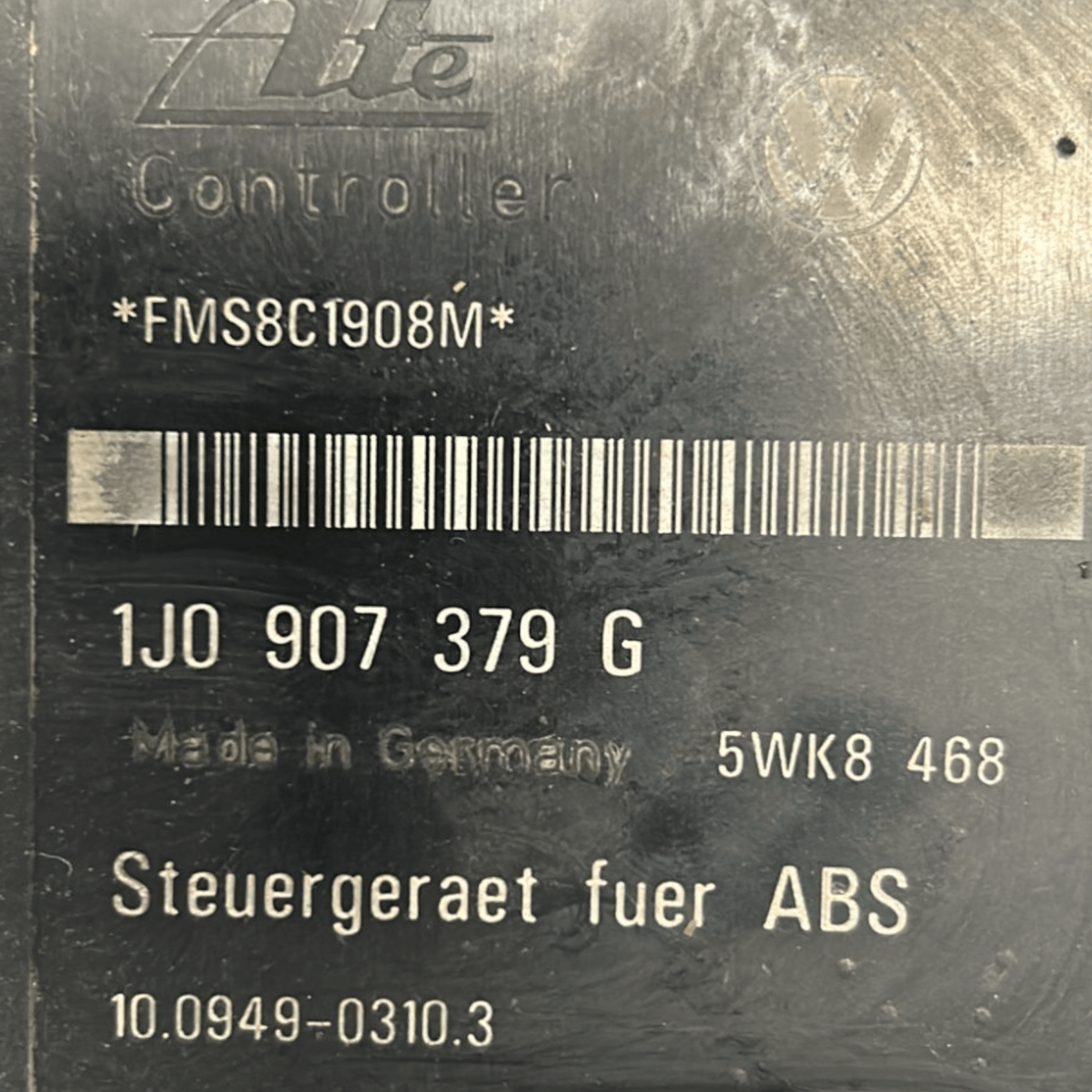 Centralina Pompa Abs Volkswagen Golf IV 1.9 Diesel cod:1J0907379G (1997 > 2004) - F&P CRASH SRLS - Ricambi Usati