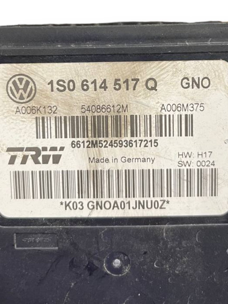 Centralina / Pompa Abs Volkswagen Up 1.0 Benzina (2011>) cod: 1S0614517Q - F&P CRASH SRLS - Ricambi Usati