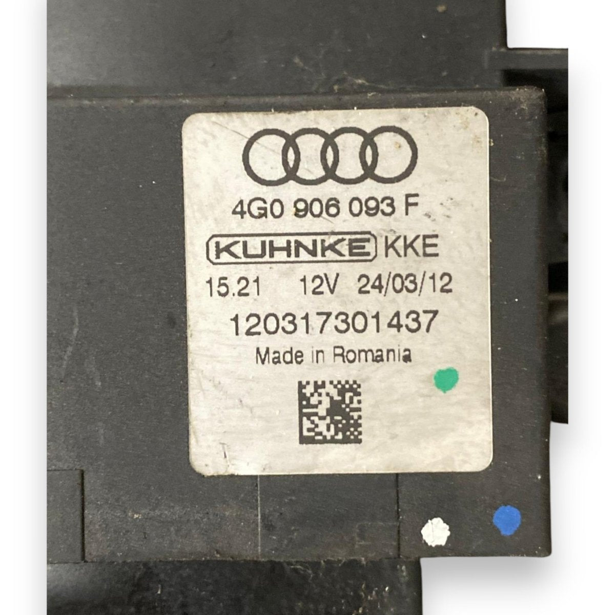 Centralina pompa carburante Audi A4 B8 (2007 - 2016) Cod: 4G0906093F - F&P CRASH SRLS - Ricambi Usati