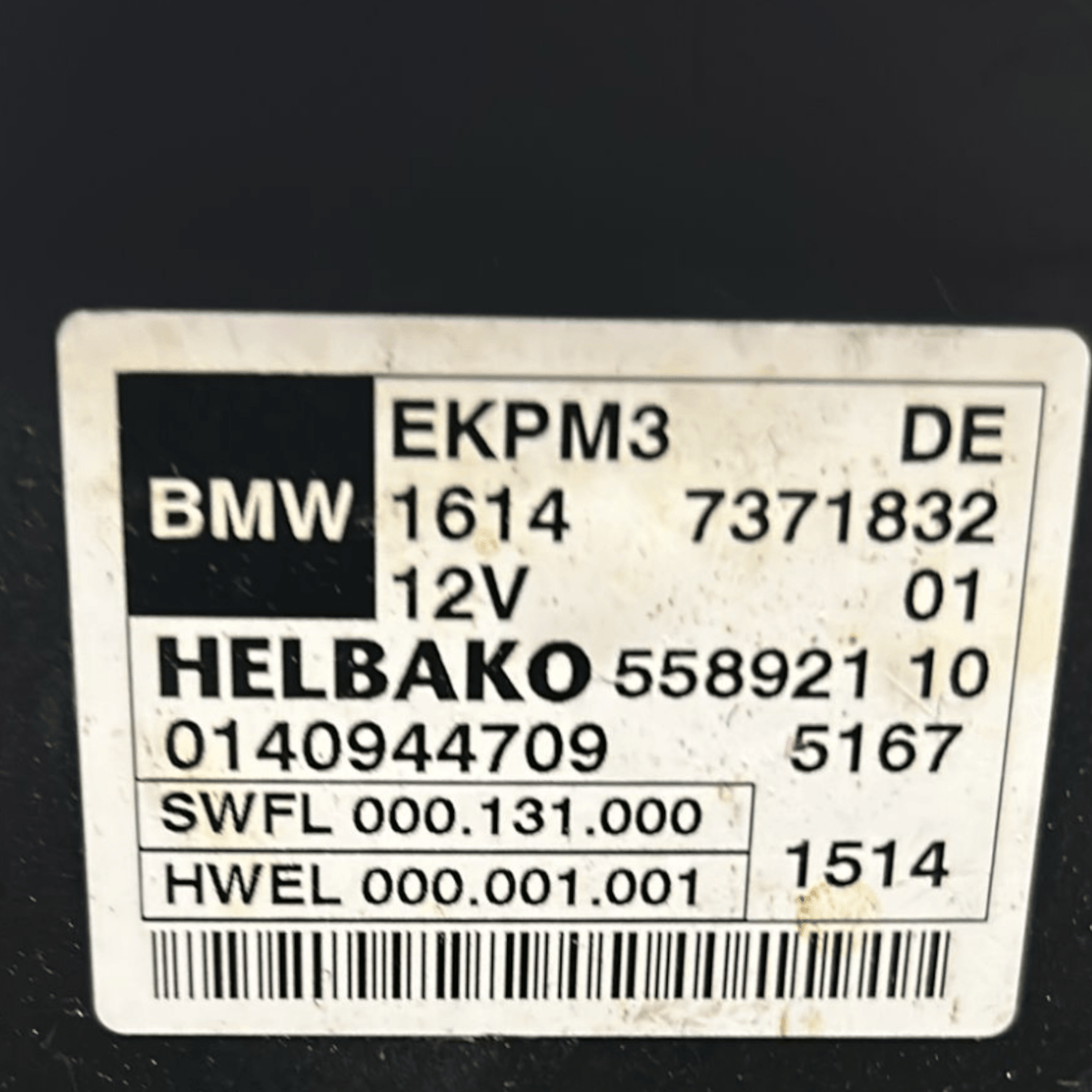 Centralina Pompa Carburante Bmw Serie 6 3.0 Benzina cod:55892110 (2021 > 2018) - F&P CRASH SRLS - Ricambi Usati