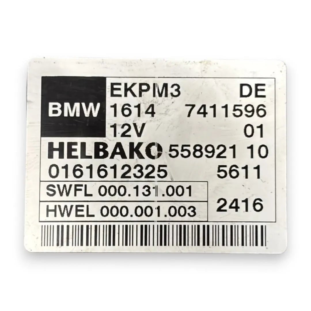Centralina pompa carburante BMW X4 F26 cod. 7411596 - F&P CRASH SRL - Ricambi Usati