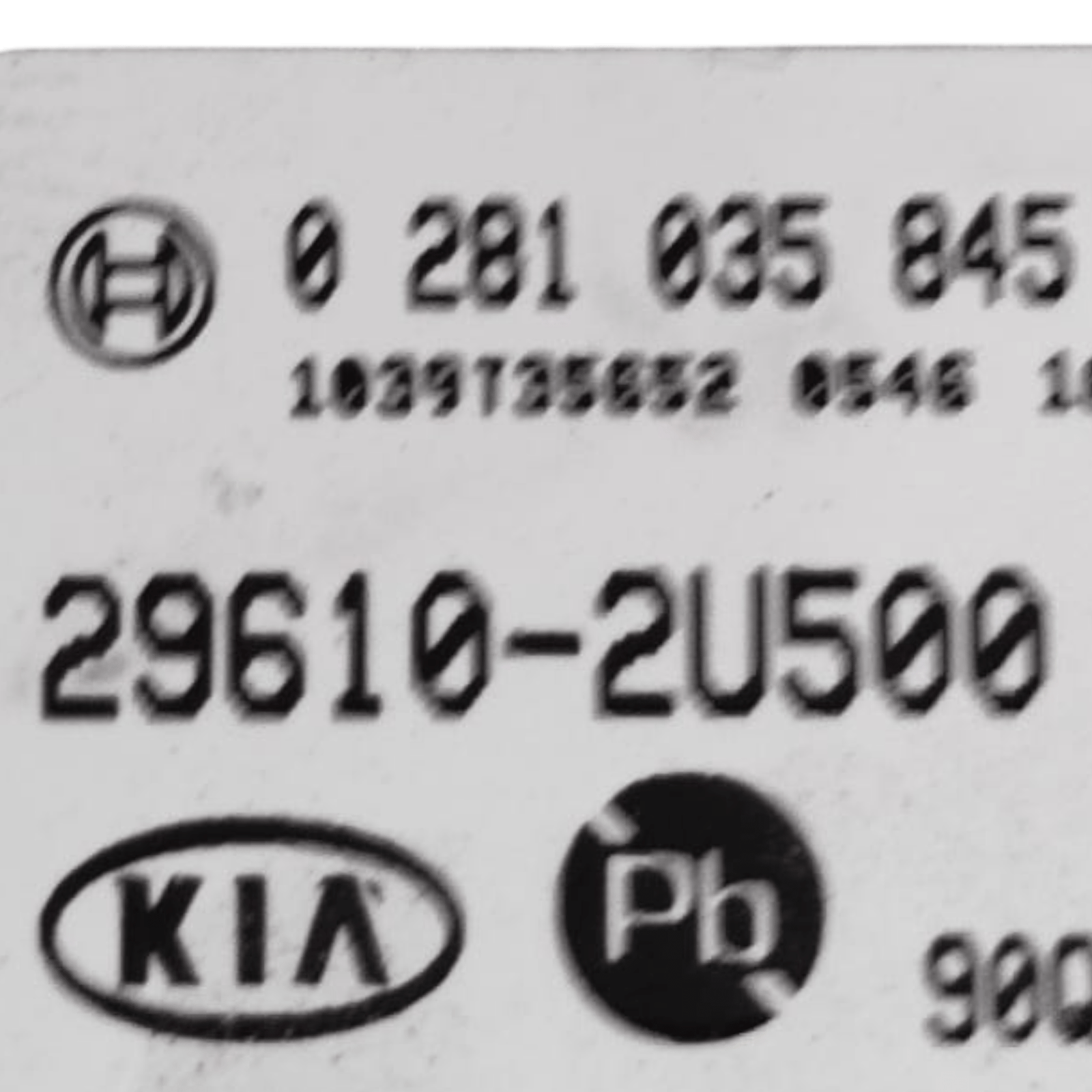 Centralina Pompa Iniezione Kia Sportage QL 1.7 Diesel COD: 296102U500 (2016 - 2021) - F&P CRASH SRLS - Ricambi Usati