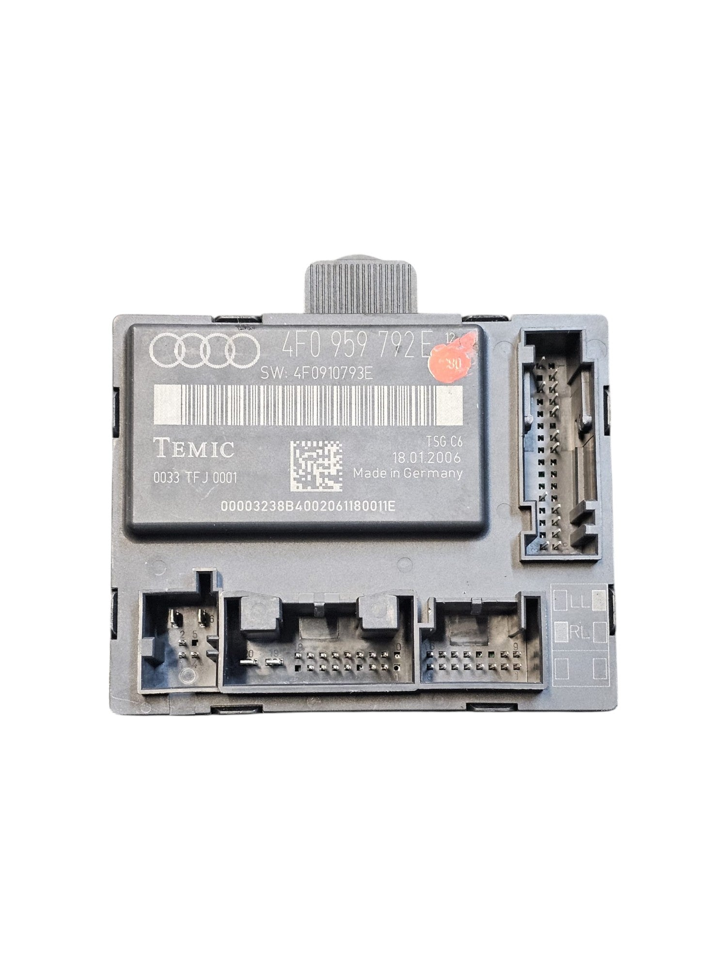 Centralina Porta Anteriore Destra Audi A6 C6 Cod:4F0959792E (2004 - 2011) - F&P CRASH SRLS - Ricambi Usati