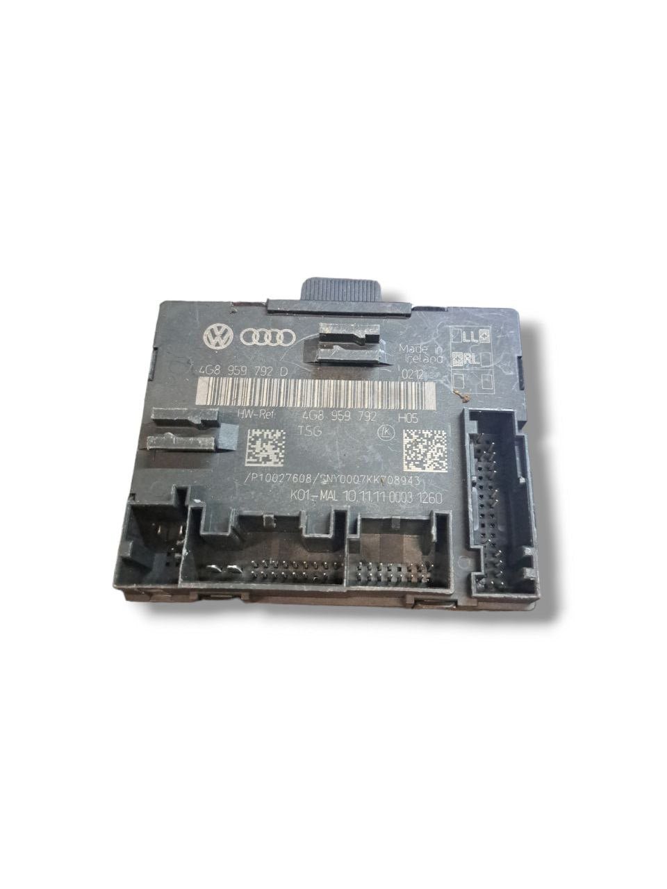 Centralina porta anteriore Destra Audi A7 C7 (2010 - 2017) COD:4G8959792D - F&amp;P CRASH SRLS - Ricambi Usati