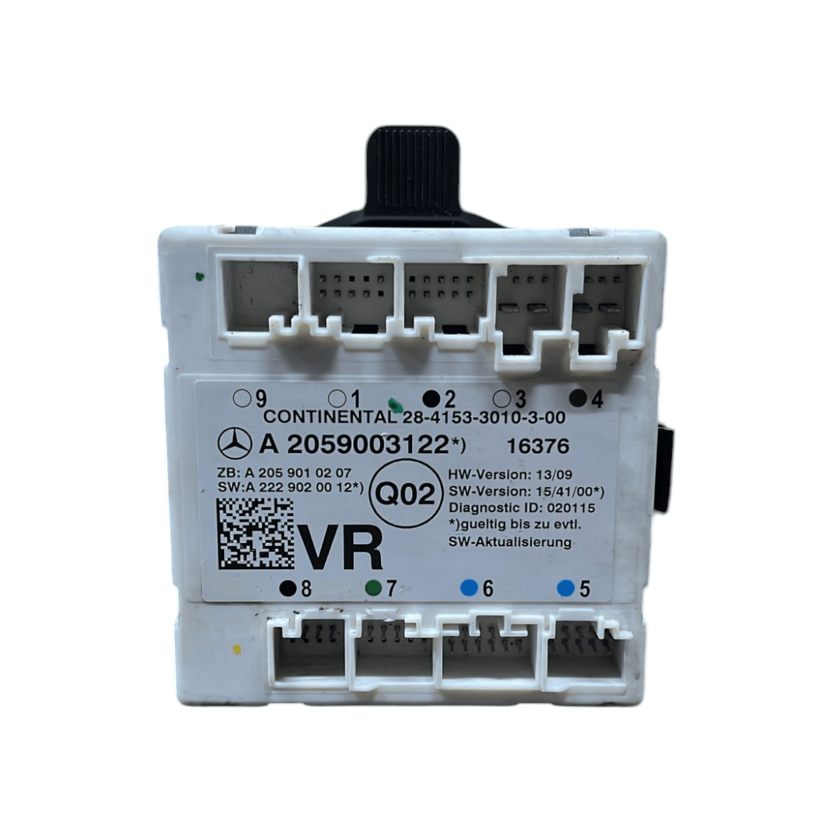 Centralina porta anteriore destra Mercedes - Benz Classe C W205 cod.A2059003122 (2014 - 2021) - F&amp;P CRASH SRLS - Ricambi Usati