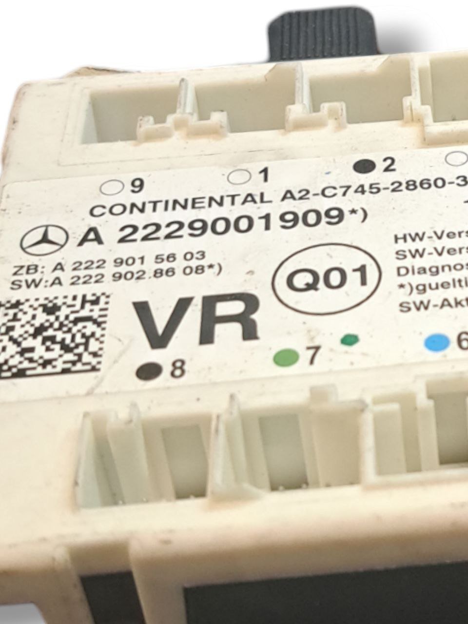 Centralina Porta Anteriore destra Mercedes - Benz Classe S W222 COD:A2229001909 (2013 - 2020) - F&P CRASH SRLS - Ricambi Usati