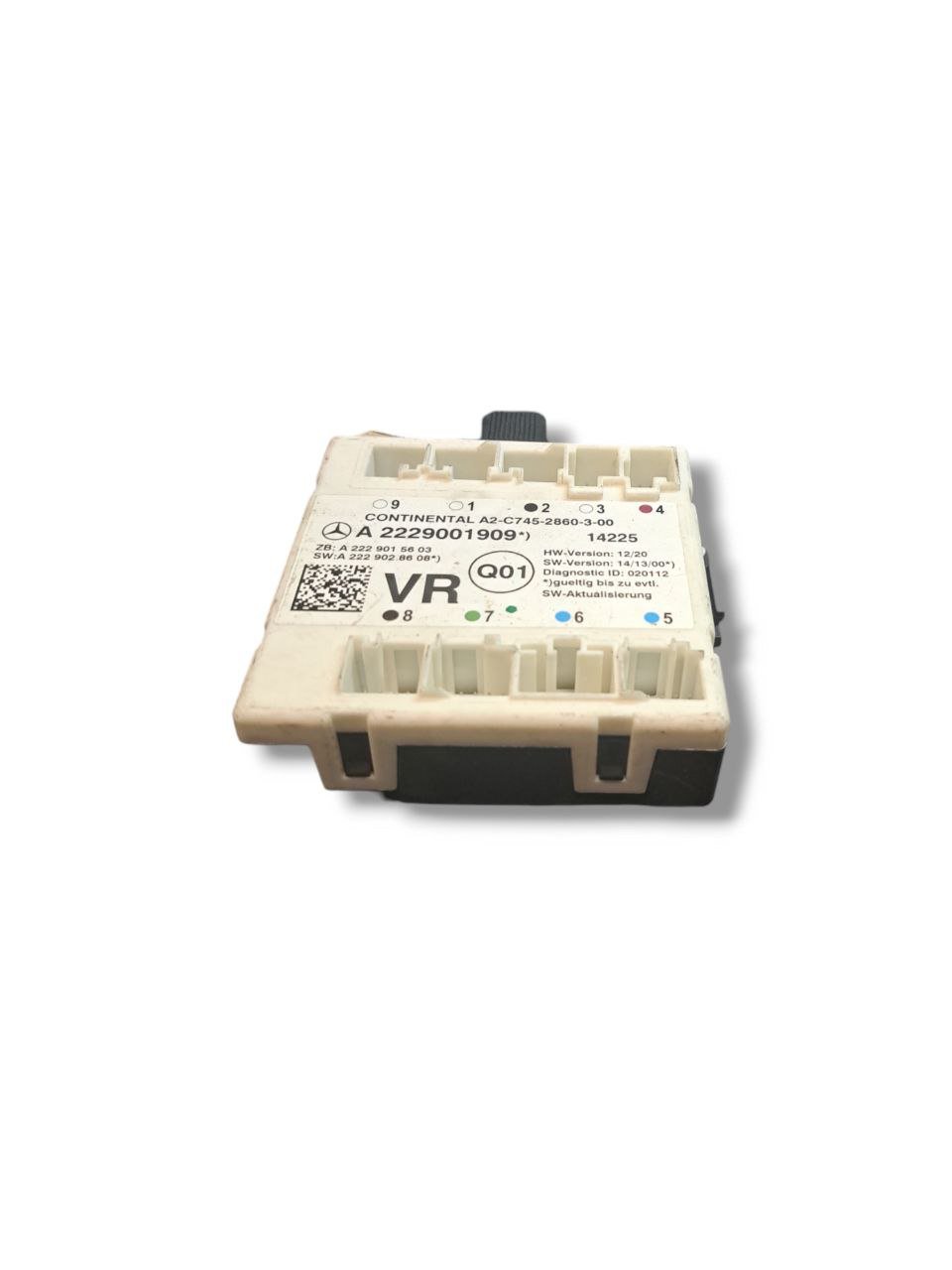 Centralina Porta Anteriore destra Mercedes - Benz Classe S W222 COD:A2229001909 (2013 - 2020) - F&P CRASH SRLS - Ricambi Usati