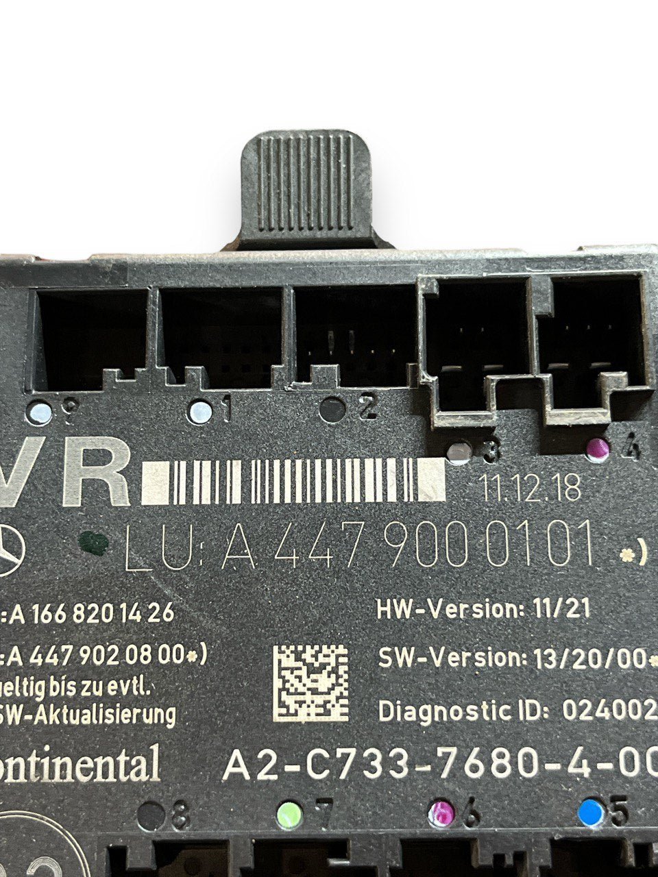 Centralina porta anteriore destra Mercedes - Benz Vito W447(2014 >) cod.A4479000101 - F&P CRASH SRLS - Ricambi Usati