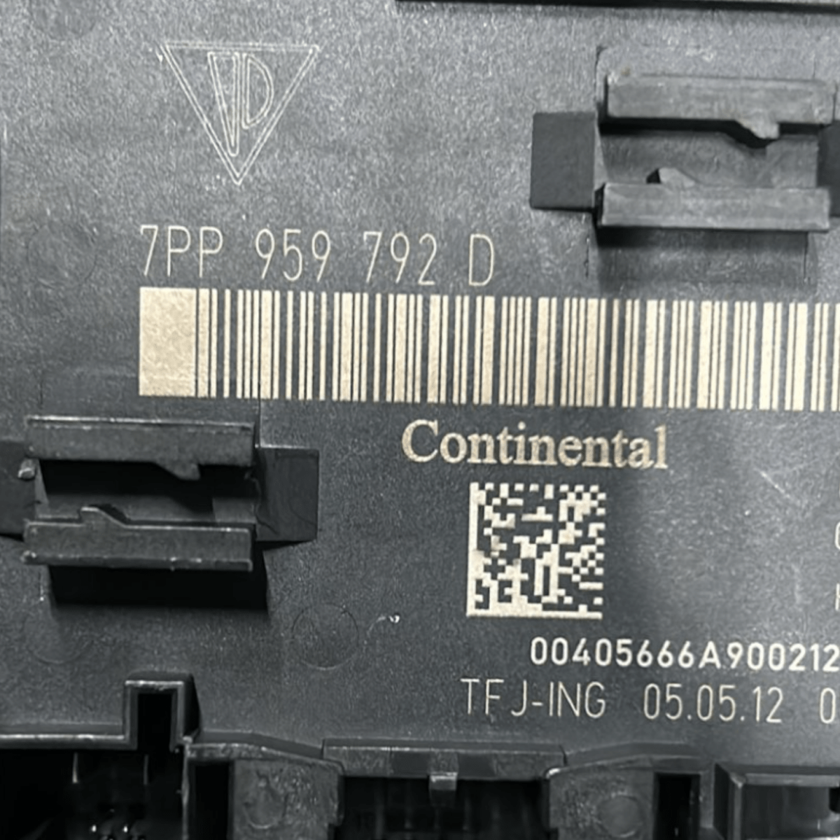 Centralina Porta Anteriore Destra Porsche Panamera 970 cod:7PP959792D (2009 > 2016) - F&P CRASH SRLS - Ricambi Usati