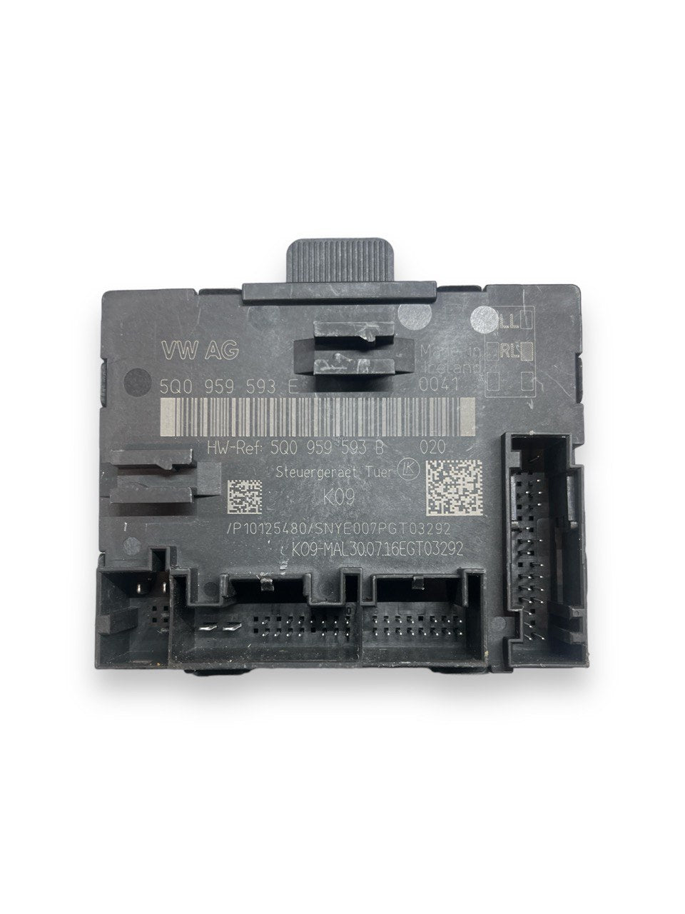 Centralina Porta Anteriore Sinistra Audi A3 8V1 (2012 - 2020) COD:5Q0959593E - F&P CRASH SRLS - Ricambi Usati