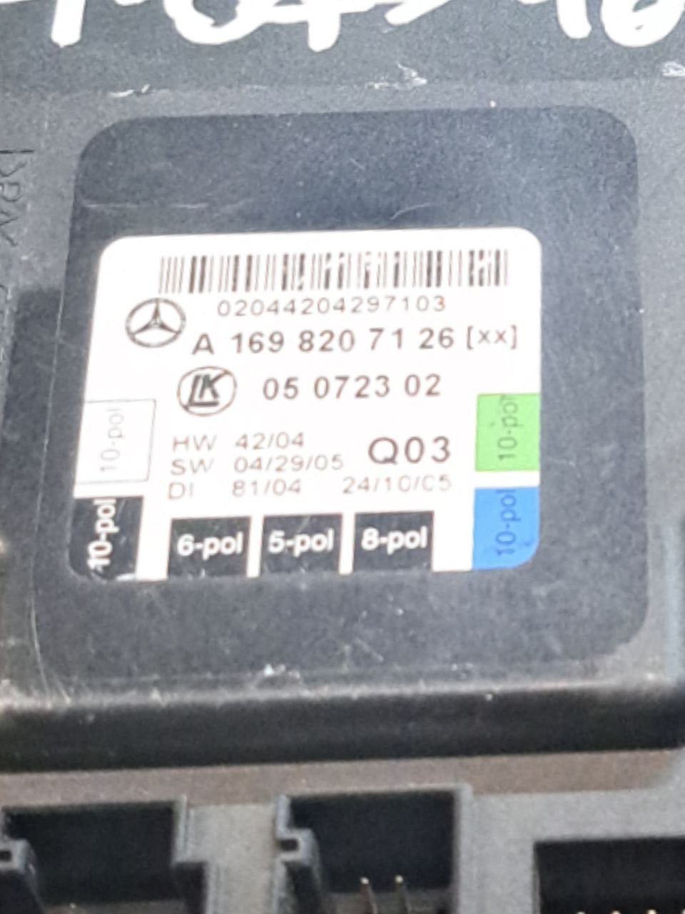 Centralina Porta anteriore Sinistra Mercedes - Benz Classe A w169 COD:A1698207126 (2004 - 2012) - F&P CRASH SRLS - Ricambi Usati