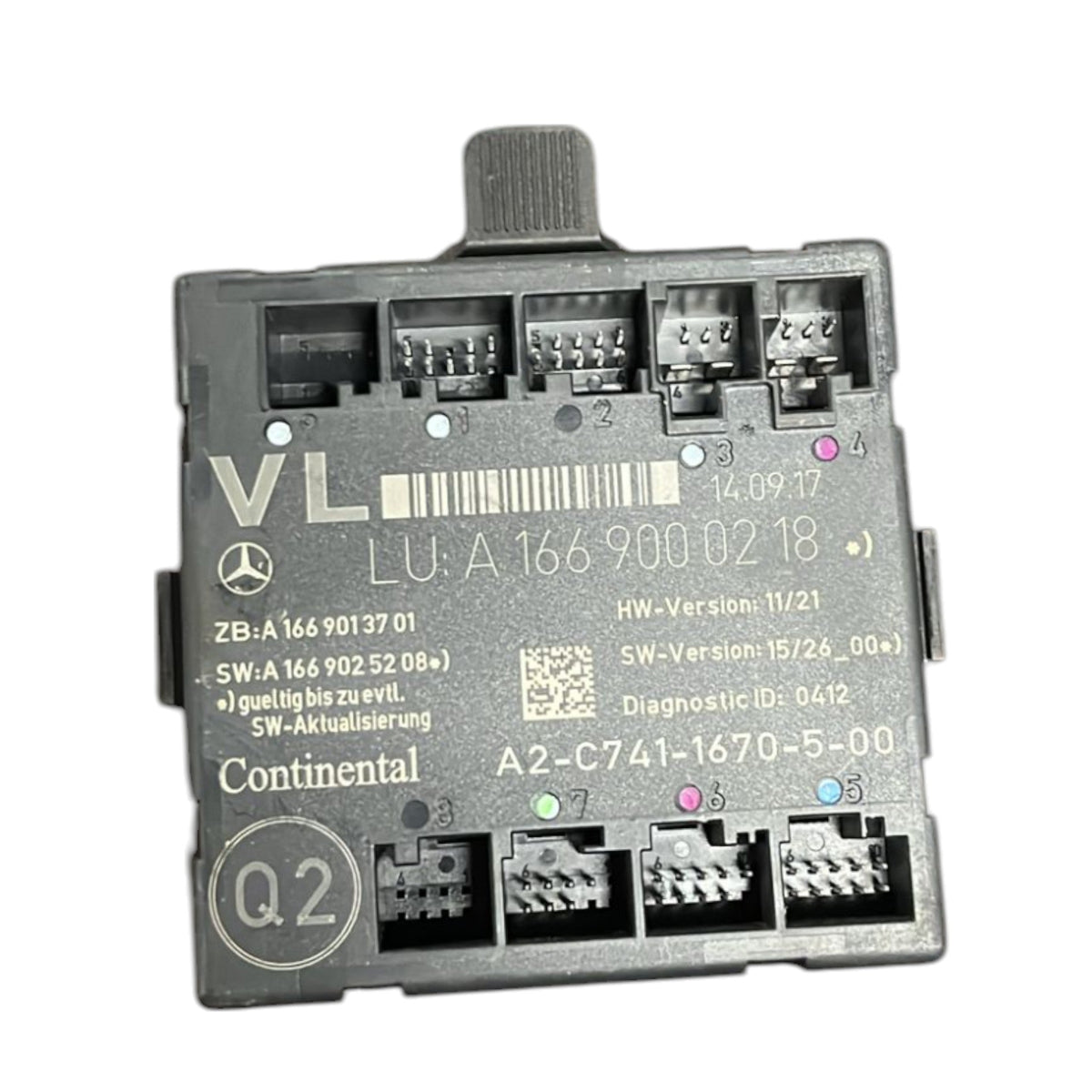 Centralina Porta Anteriore Sinistra Mercedes Benz Classe A (W176) cod.A1669000218 (2012 >2018) - F&P CRASH SRLS - Ricambi Usati