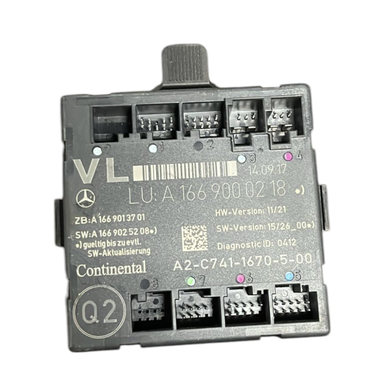 Centralina Porta Anteriore Sinistra Mercedes Benz Classe A (W176) cod.A1669000218 (2012 >2018) - F&P CRASH SRLS - Ricambi Usati