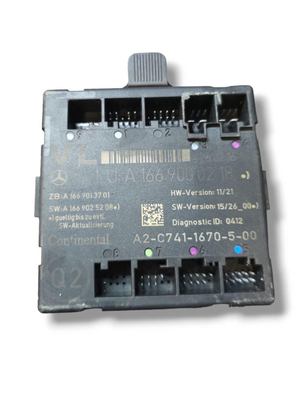 Centralina Porta Anteriore Sinistra Mercedes - Benz Classe A W176 COD:A1669000218 (2012 - 2018) - F&P CRASH SRLS - Ricambi Usati