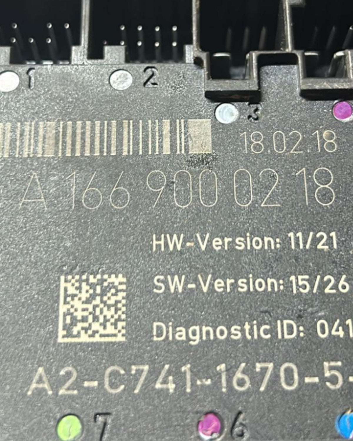 Centralina Porta Anteriore Sinistra Mercedes Benz Classe A (W176) cod.A1669000218 (2012 > 2018) - F&P CRASH SRLS - Ricambi Usati