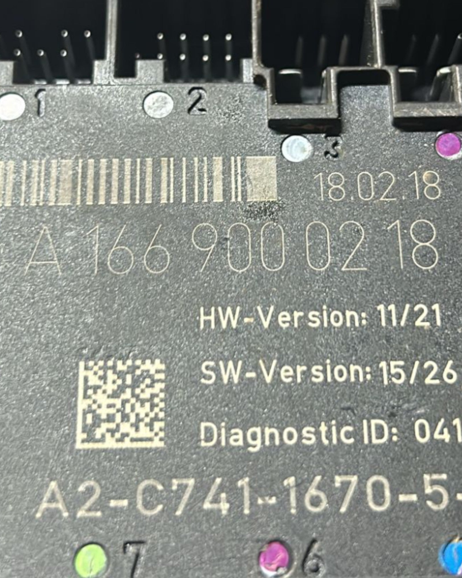 Centralina Porta Anteriore Sinistra Mercedes Benz Classe A (W176) cod.A1669000218 (2012 > 2018) - F&P CRASH SRLS - Ricambi Usati