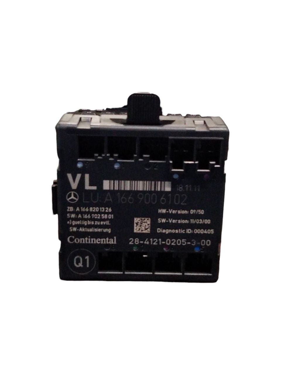 Centralina Porta Anteriore sinistra Mercedes - Benz Classe B W246 COD:A1669006102 (2012 - 2018) - F&amp;P CRASH SRLS - Ricambi Usati