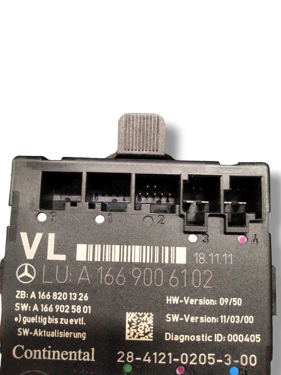 Centralina Porta Anteriore sinistra Mercedes - Benz Classe B W246 COD:A1669006102 (2012 - 2018) - F&P CRASH SRLS - Ricambi Usati