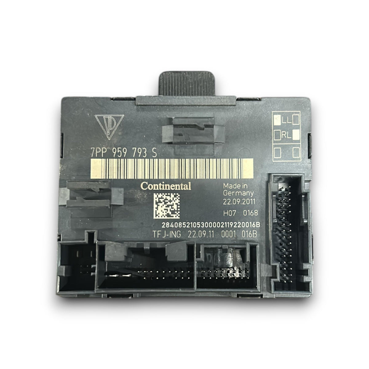 Centralina Porta Anteriore Sinistra Porsche Cayenne (92A) cod.7PP959793S (2010 &gt; 2017) - F&amp;P CRASH SRLS - Ricambi Usati