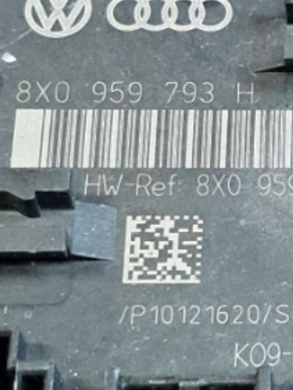 Centralina porta anteriore Sinistra (sx) Audi A1 8X (2010 - 2018) COD:8X0959793H - F&P CRASH SRLS - Ricambi Usati