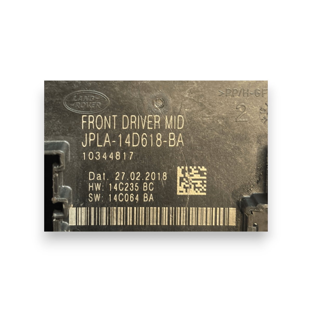 Centralina porta anteriore sinistra (sx) range rover L494 cod:jpla - 14d618 - ba (2013 - 2022) - F&P CRASH SRL - Ricambi Usati