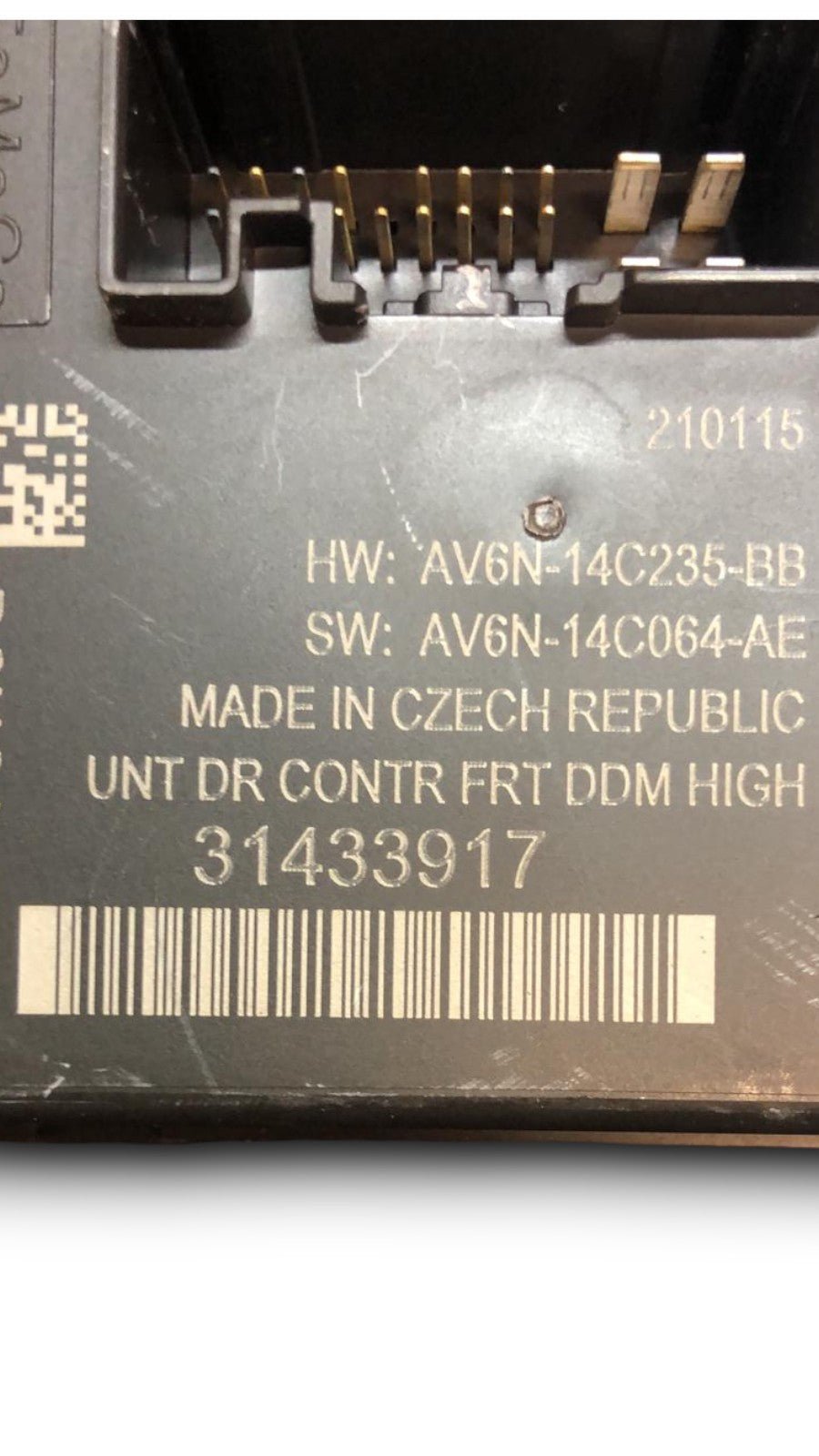 Centralina Porta Anteriore Sinistro Volvo V60 cod:31433917 (2010 > 2018) - F&P CRASH SRLS - Ricambi Usati