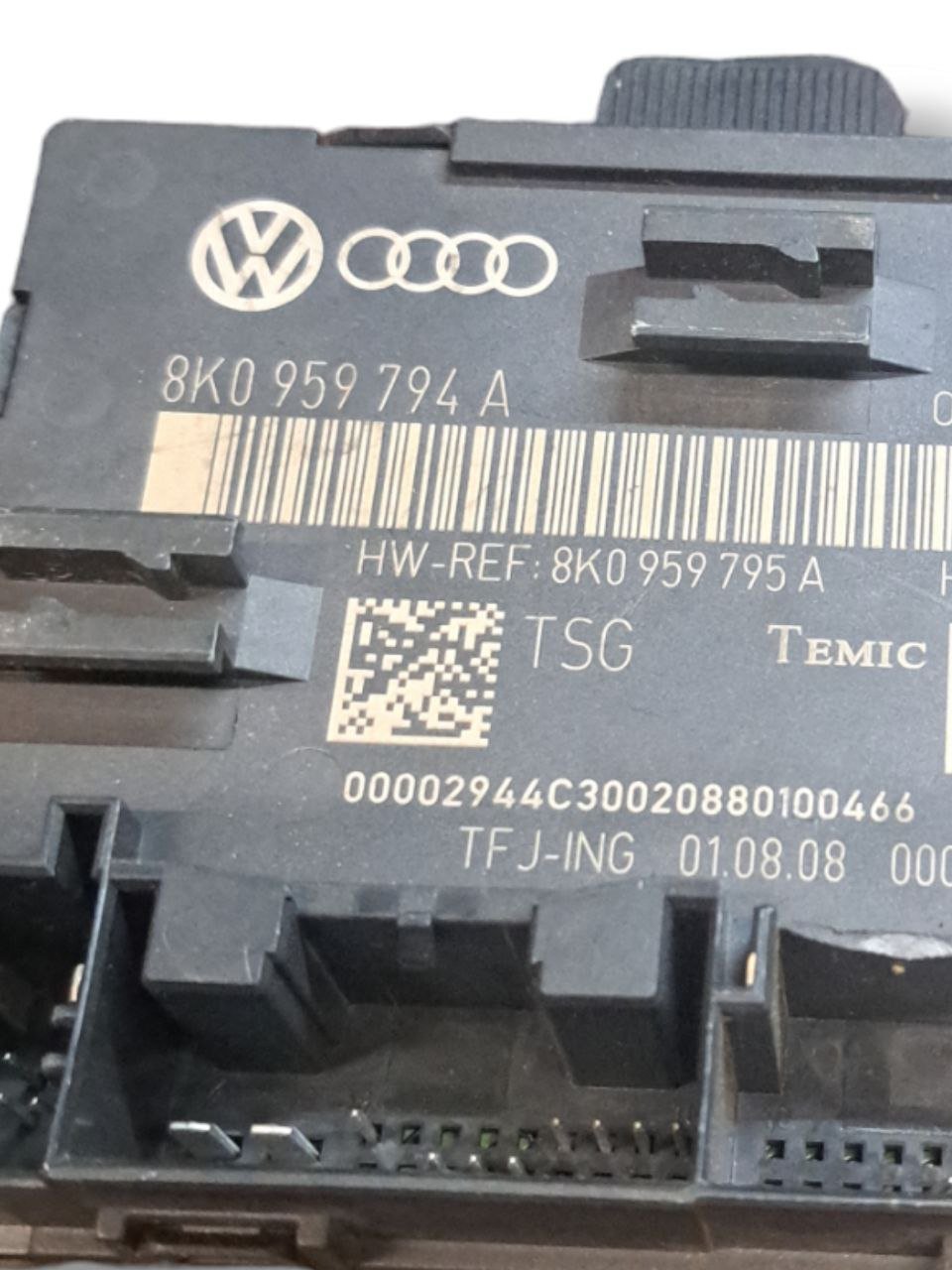 Centralina porta Posteriore destra Audi A4 B8 (2007 - 2015) COD:8K0959794A - F&P CRASH SRLS - Ricambi Usati