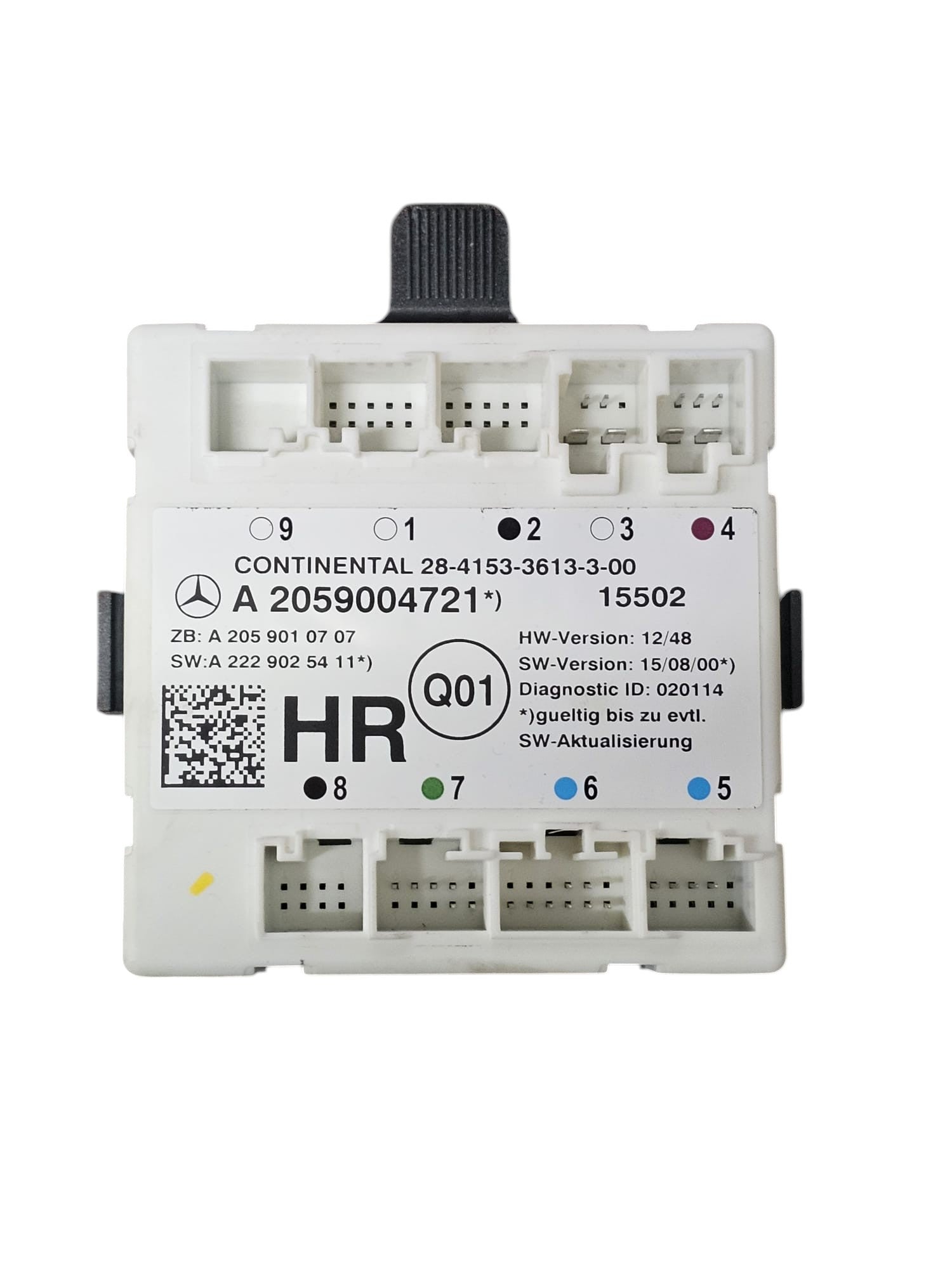 Centralina Porta Posteriore Destra Mercedes Classe C W205 Cod:A2059004721 (2014 - 2021) - F&P CRASH SRLS - Ricambi Usati