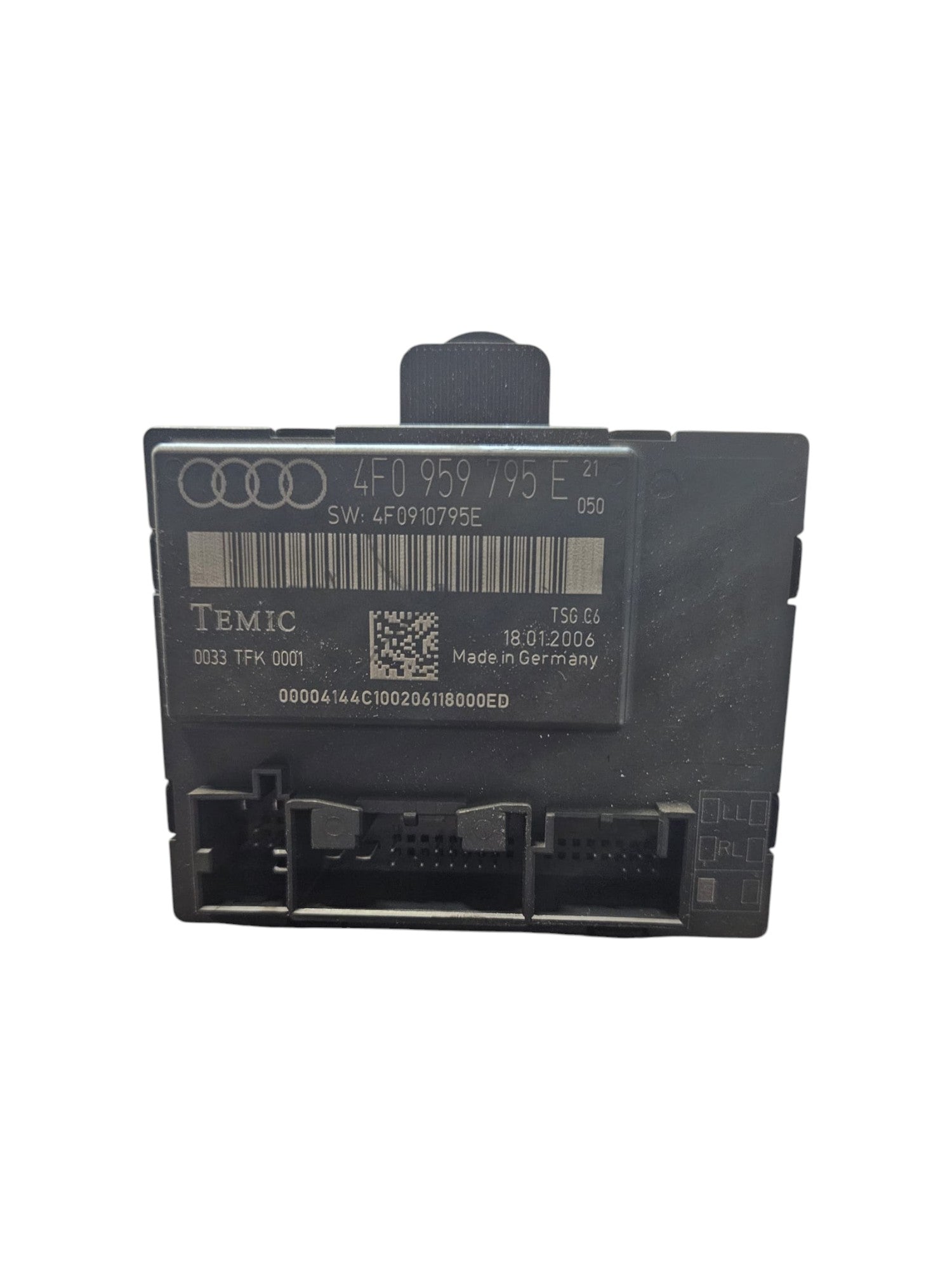 Centralina Porta Posteriore Sinistra Audi A6 C6 Cod:4F0959795E (2004 - 2011) - F&P CRASH SRLS - Ricambi Usati