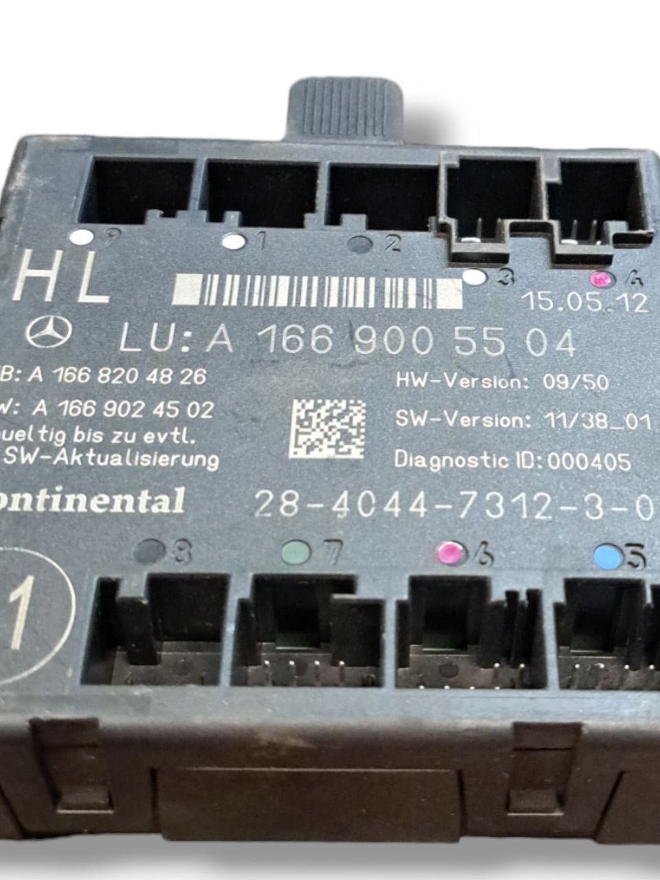 Centralina Porta Posteriore Sinistra Mercedes - Benz ML W166 (2011 - 2015) COD:A1669005504 - F&P CRASH SRLS - Ricambi Usati