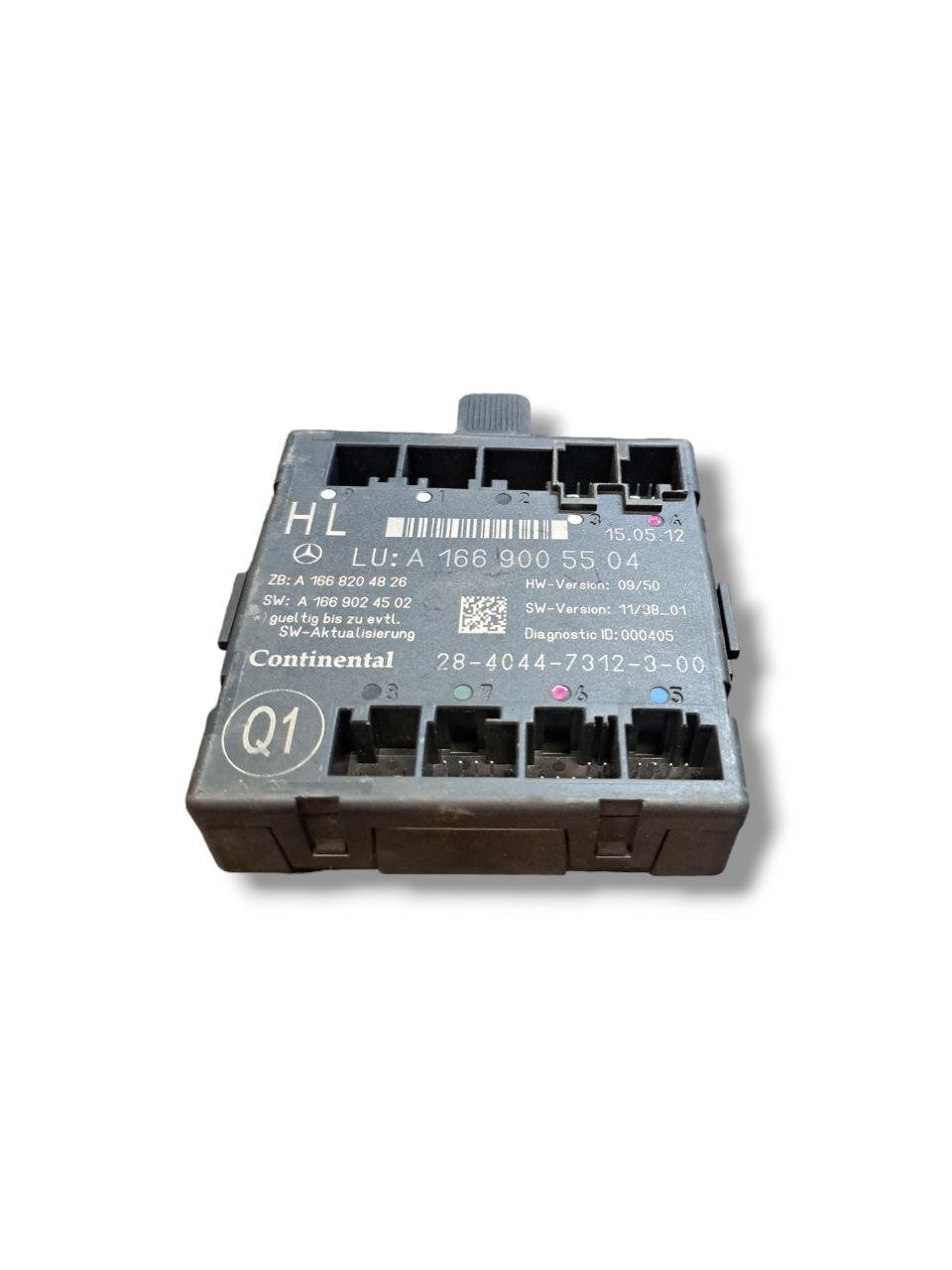 Centralina Porta Posteriore Sinistra Mercedes - Benz ML W166 (2011 - 2015) COD:A1669005504 - F&amp;P CRASH SRLS - Ricambi Usati